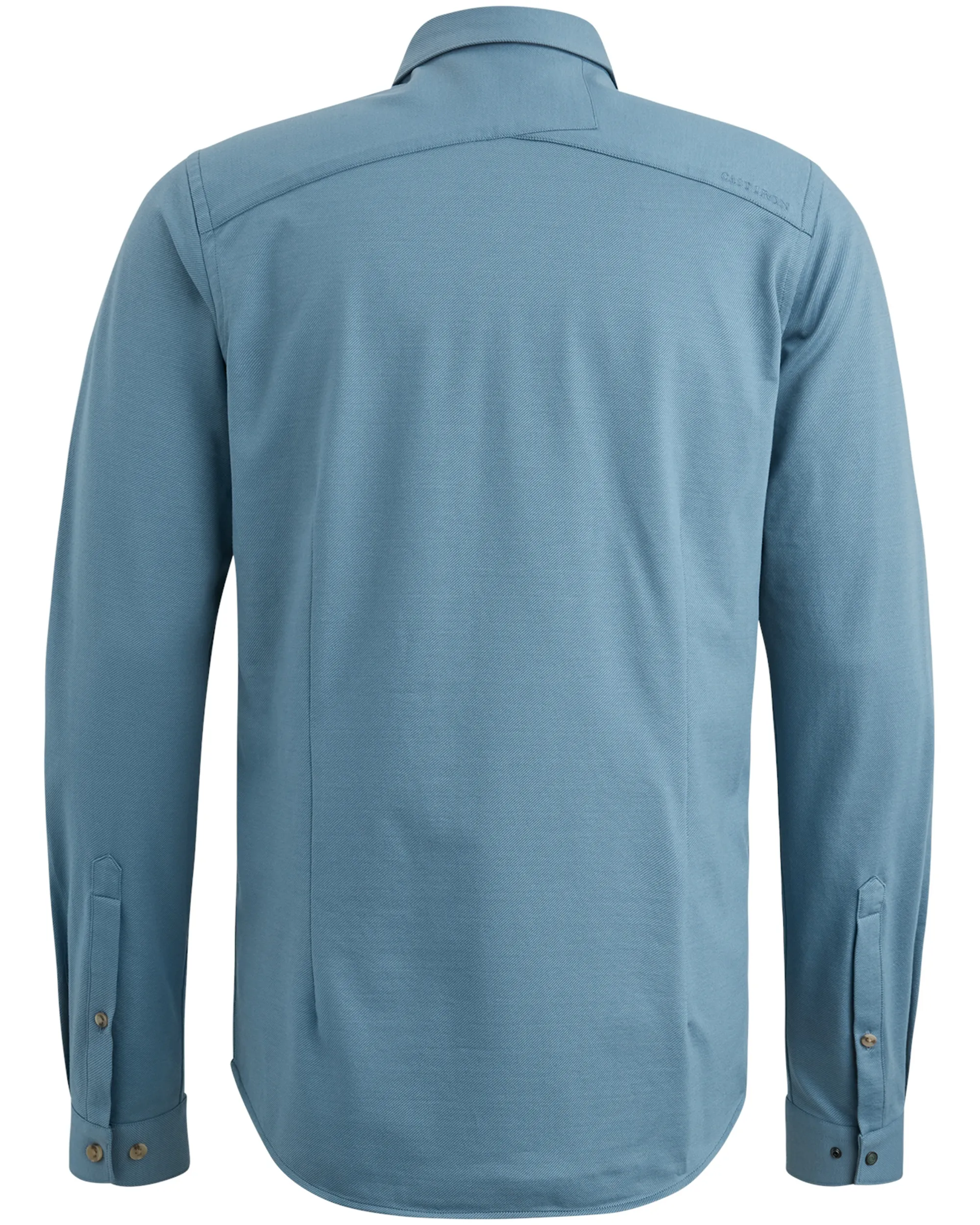 Cast Iron Casual Overhemd LM Blauw 098820-001-L