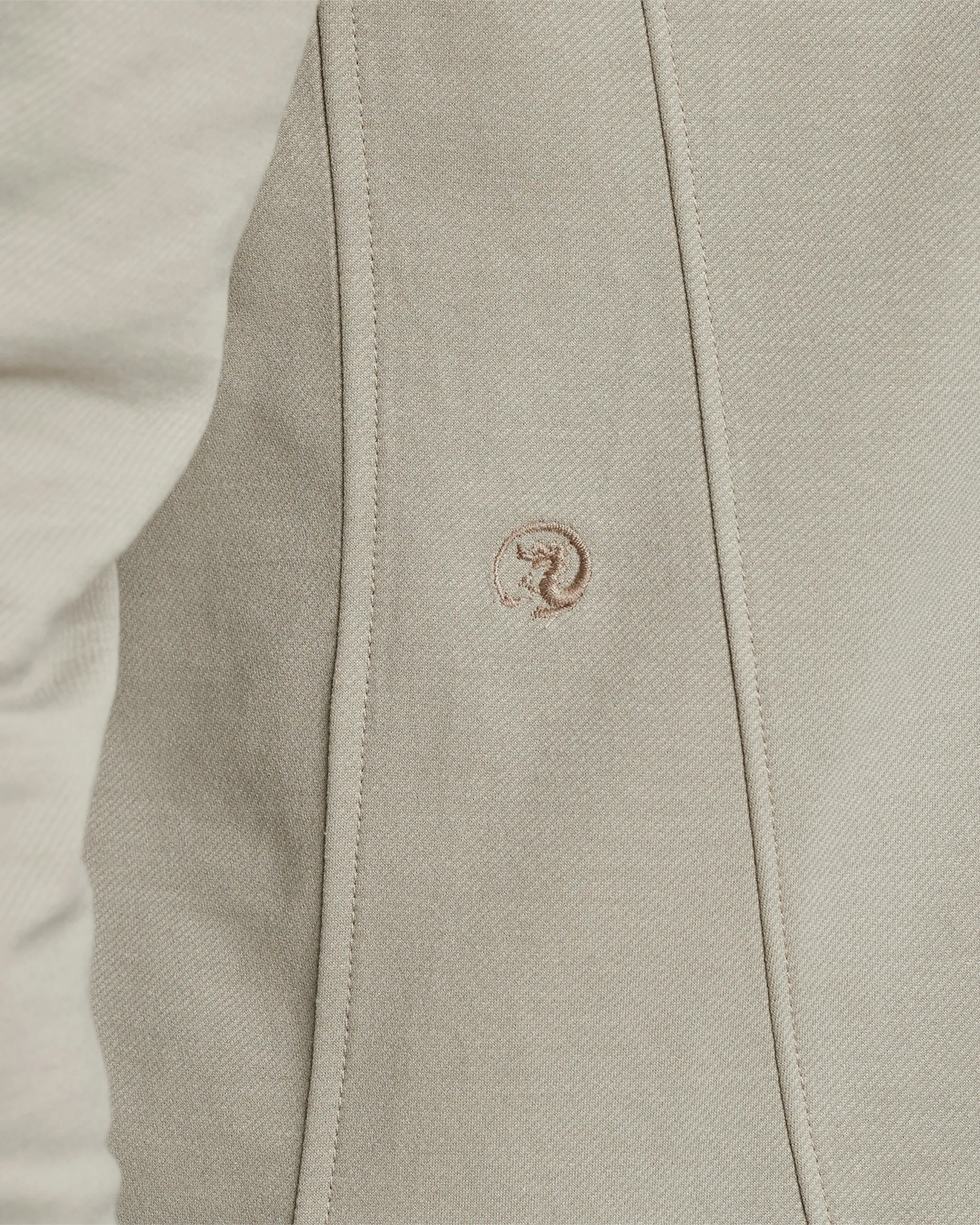 Cast Iron Casual Overhemd LM Khaki 098821-001-L