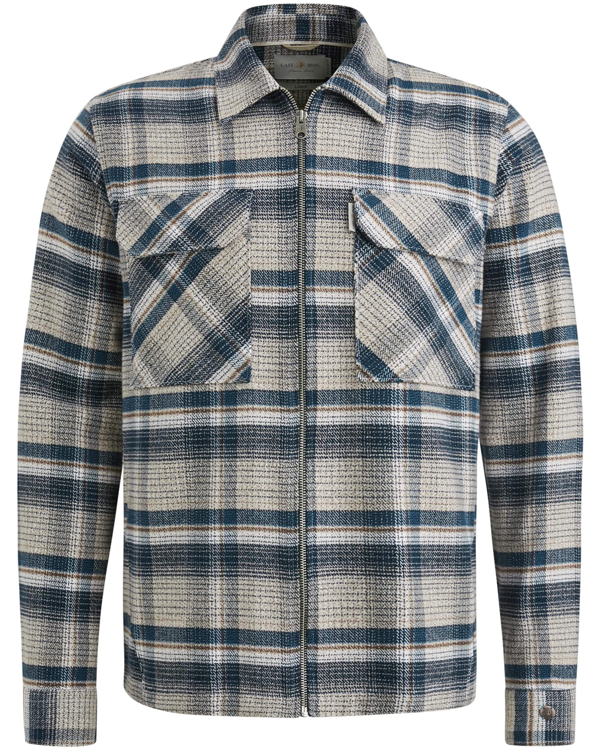 Cast Iron Overshirt Multicolor 098823-001-L