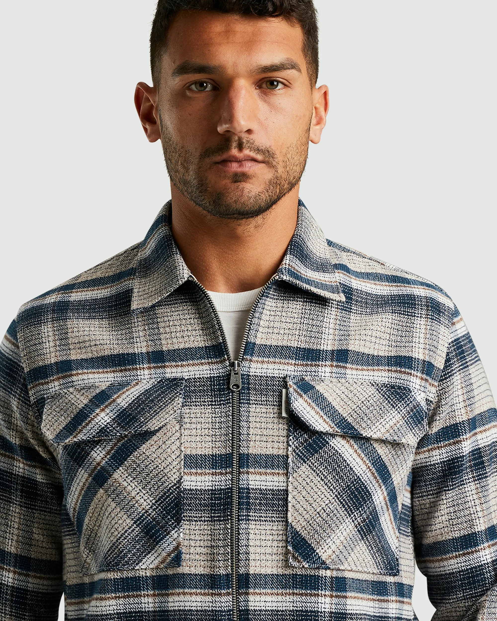 Cast Iron Overshirt Multicolor 098823-001-L