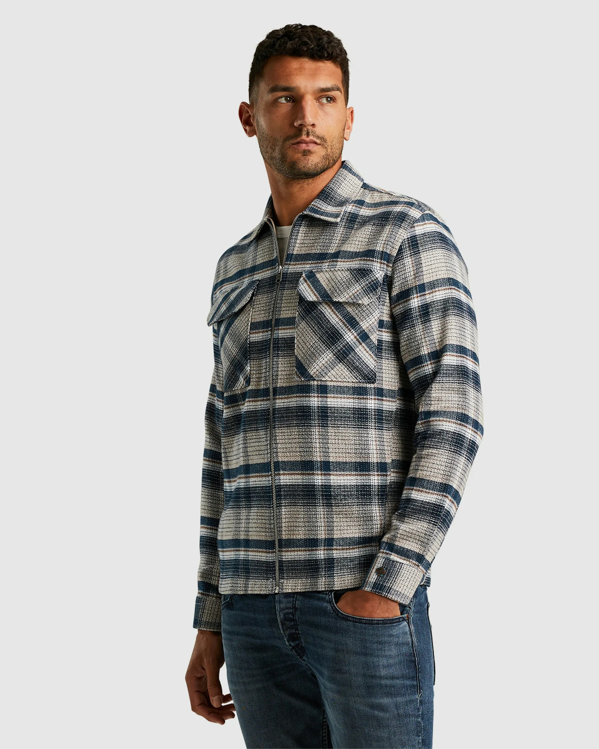 Cast Iron Overshirt Multicolor 098823-001-L