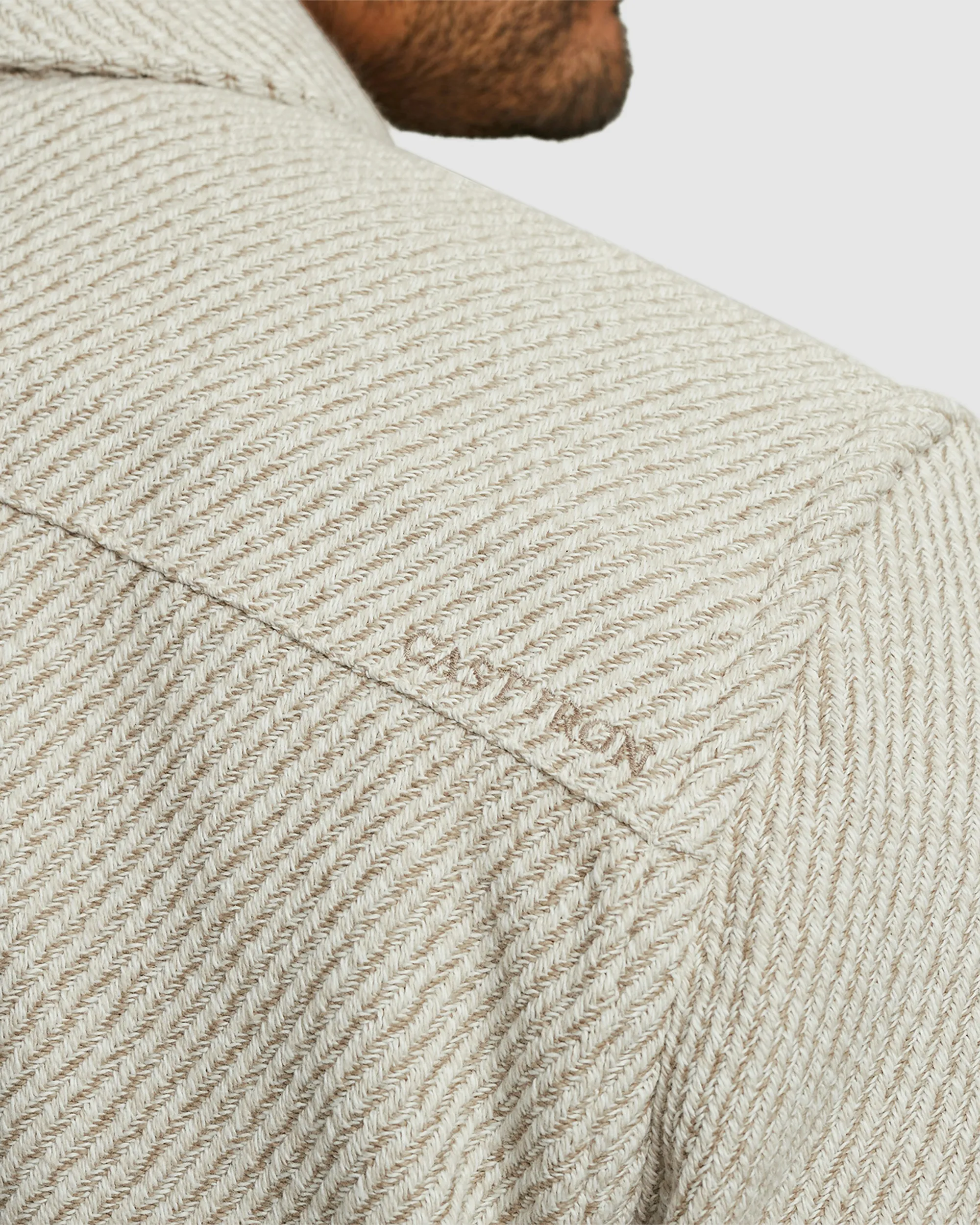 Cast Iron Overshirt Khaki 098824-001-L