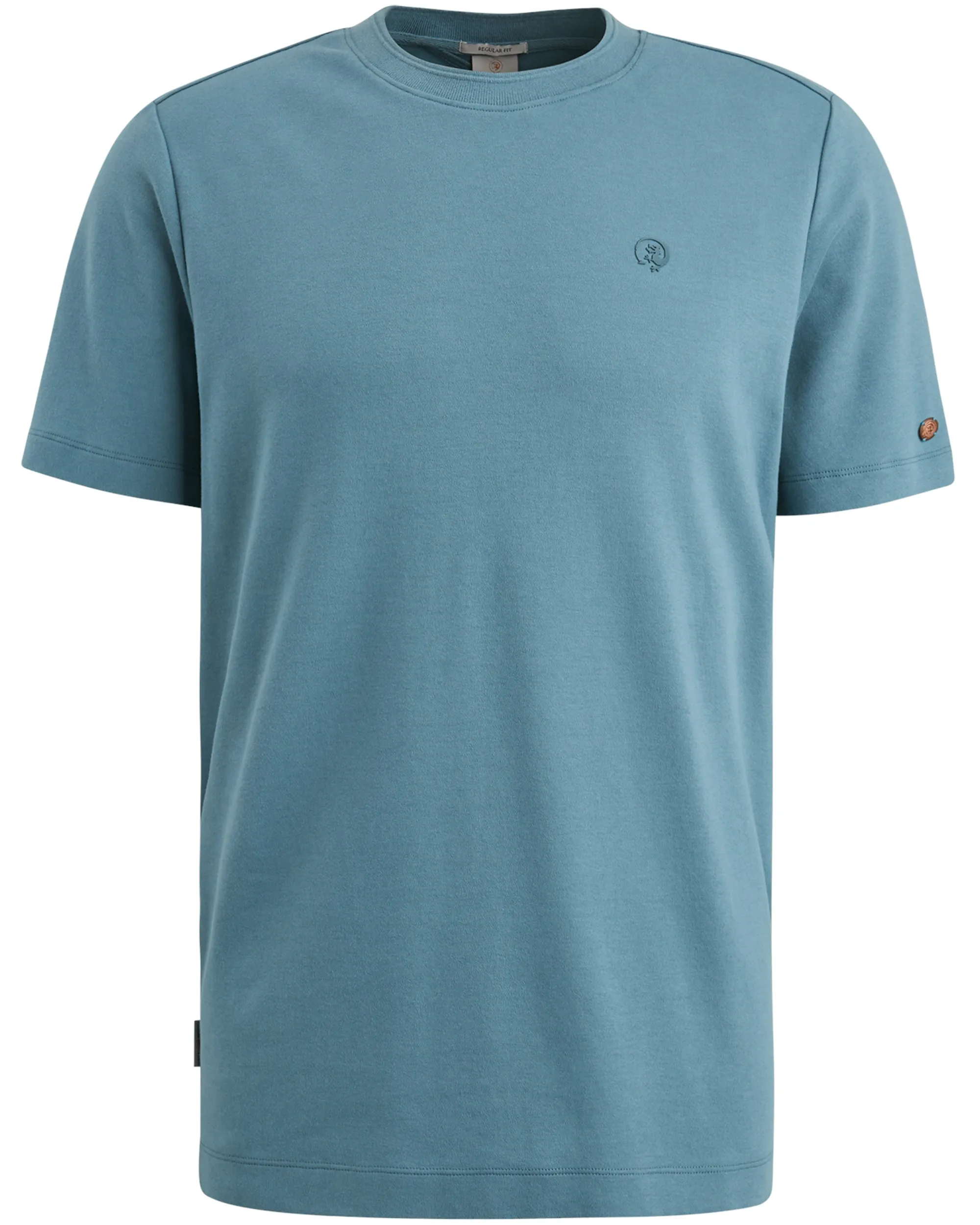 Cast Iron T-shirt KM Blauw 098829-001-L