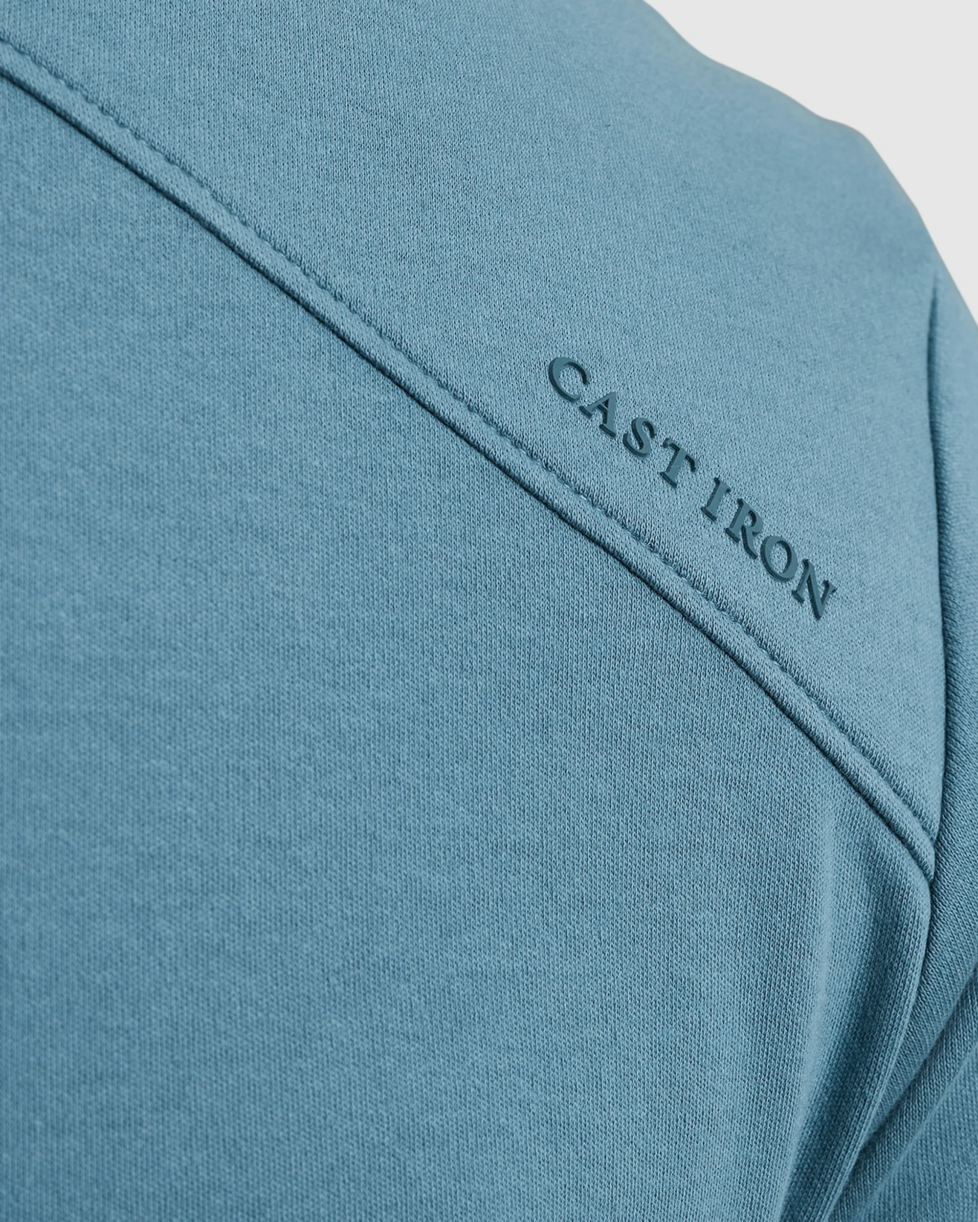 Cast Iron T-shirt KM Blauw 098829-001-L