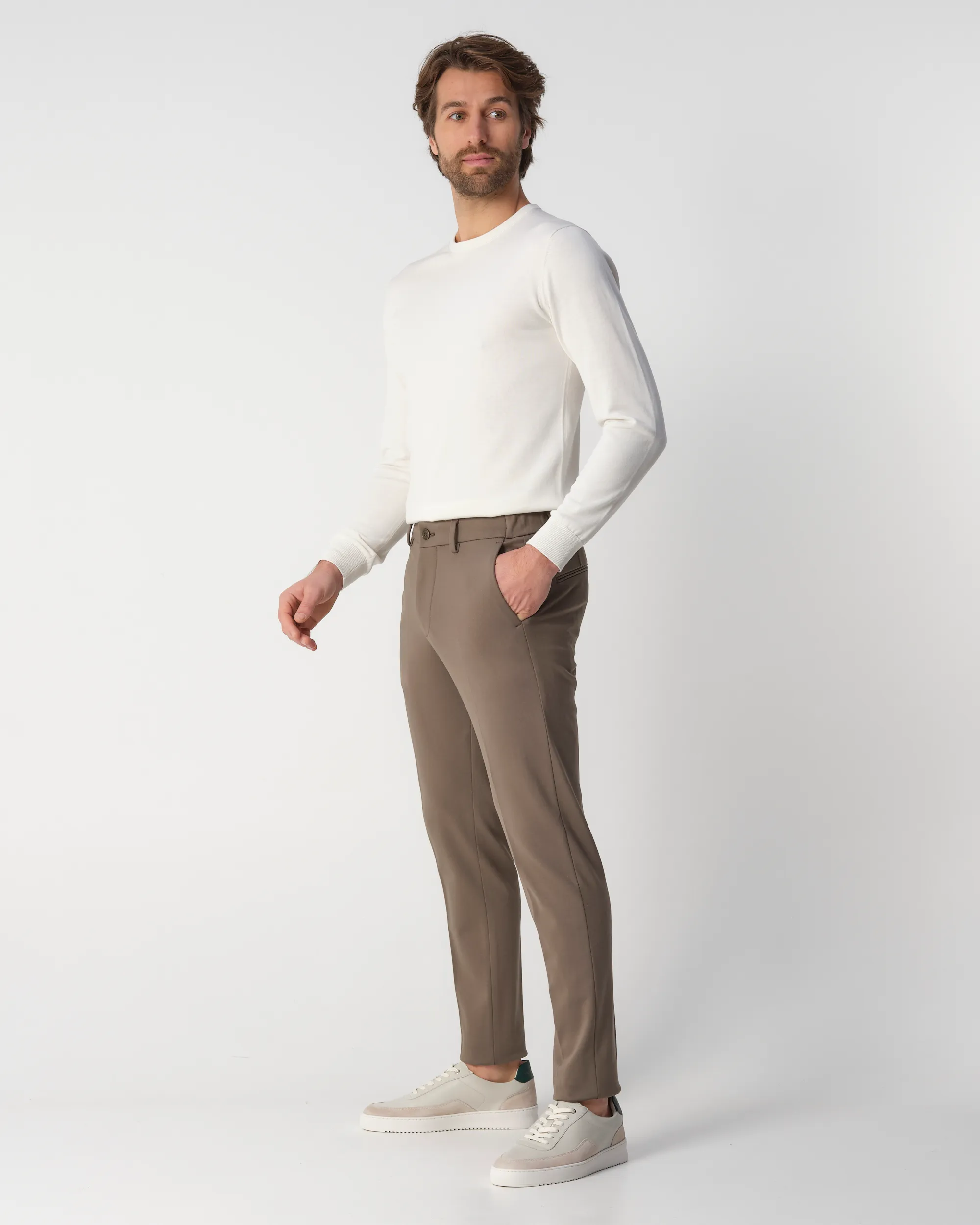 Drykorn Ajend Mix & Match Pantalon Groen 098864-001-29/32