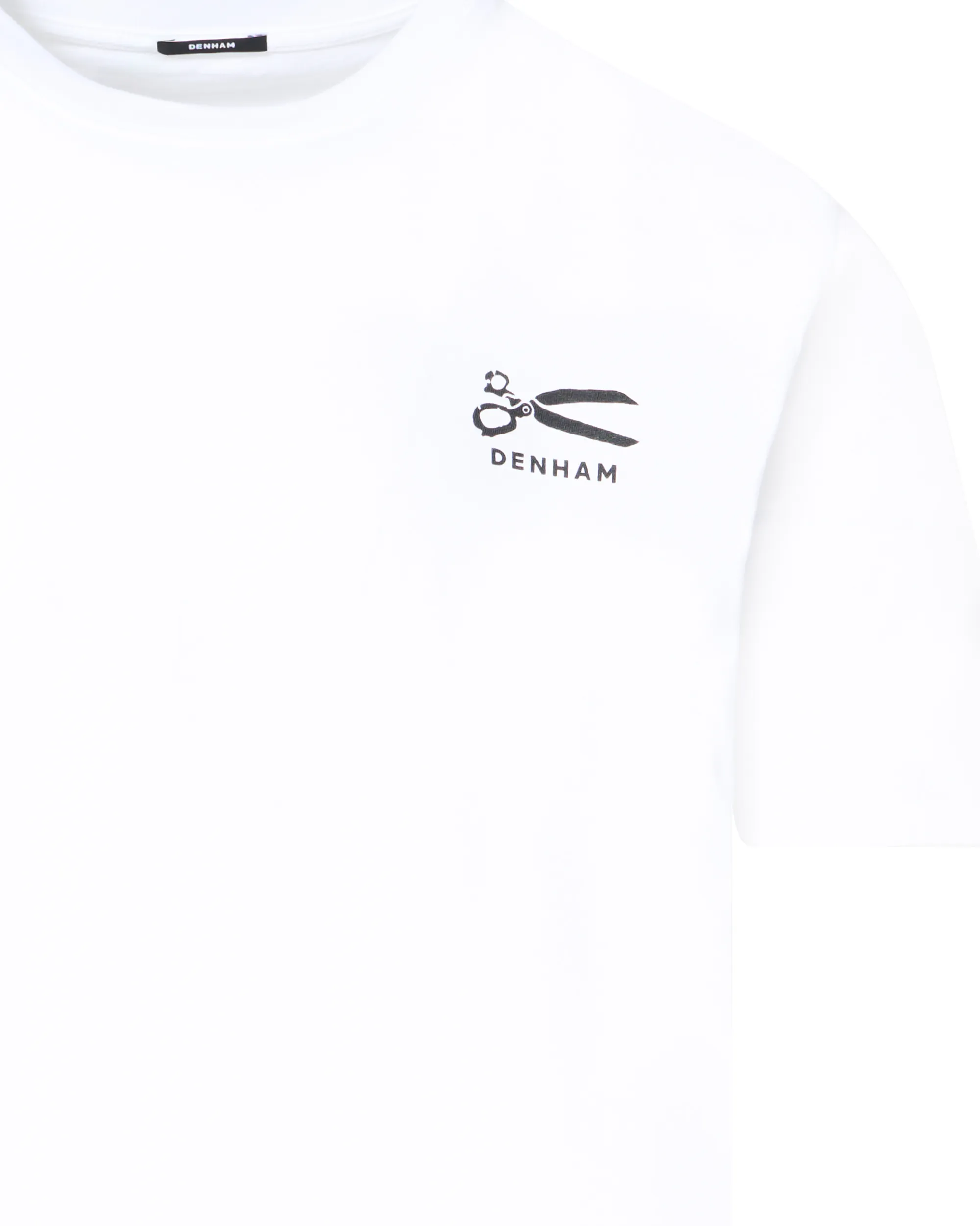 DENHAM Sabre T-shirt KM Wit 098947-001-L