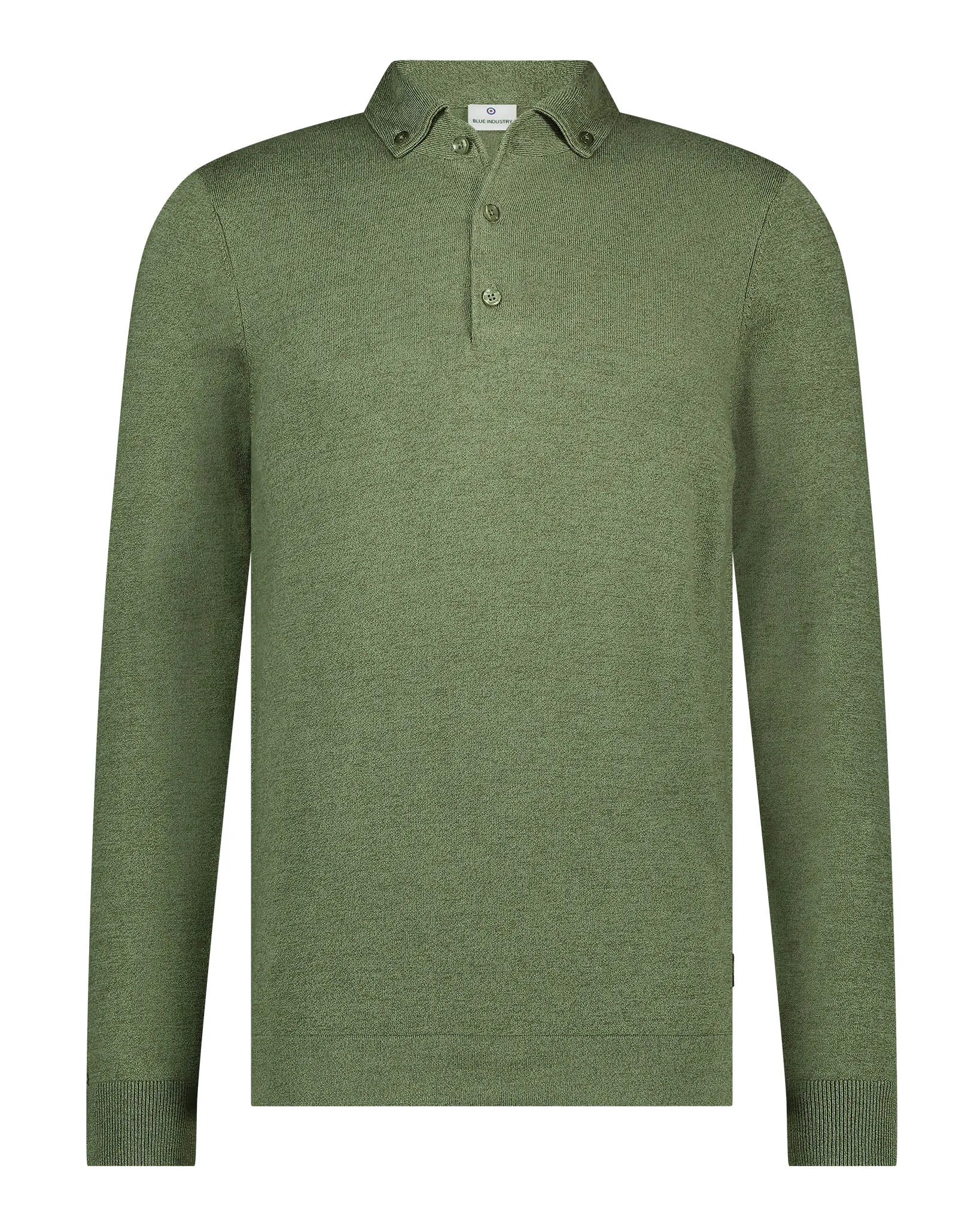 Blue Industry Polo LM Groen 098968-001-L