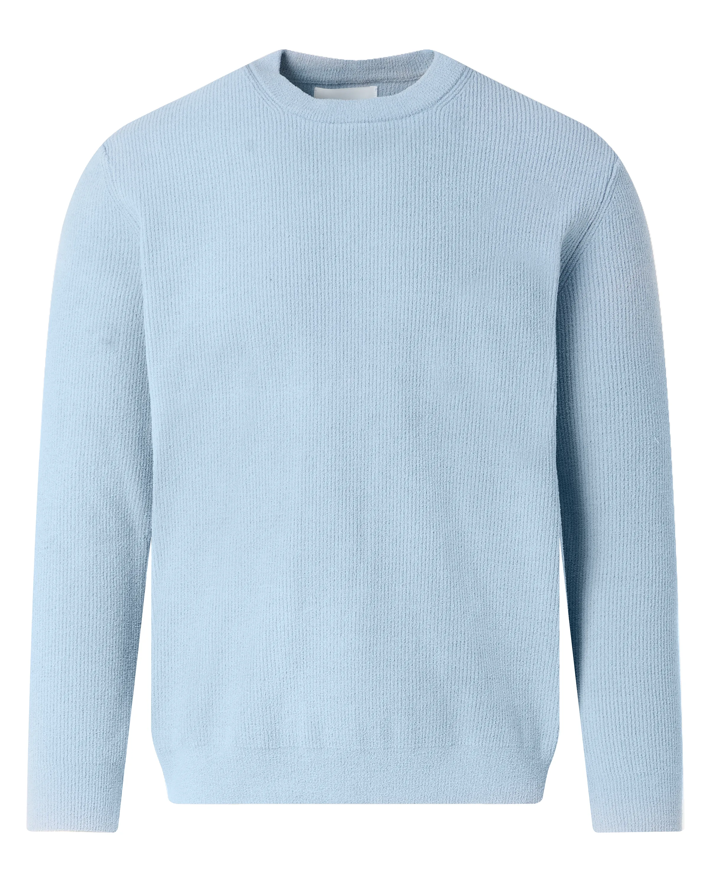 NN07 Trui ronde hals  Blauw 098985-001-L