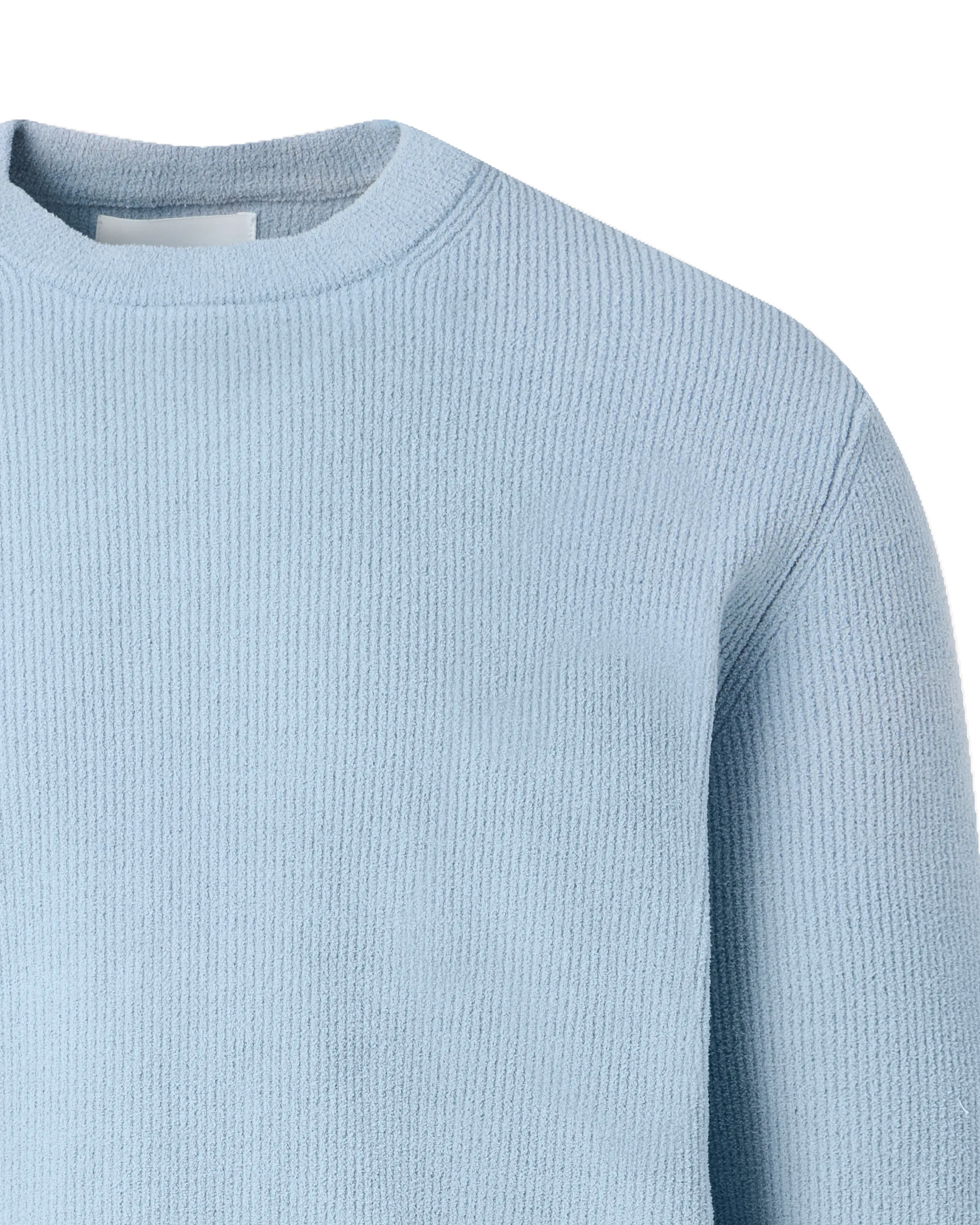 NN07 Trui ronde hals  Blauw 098985-001-L