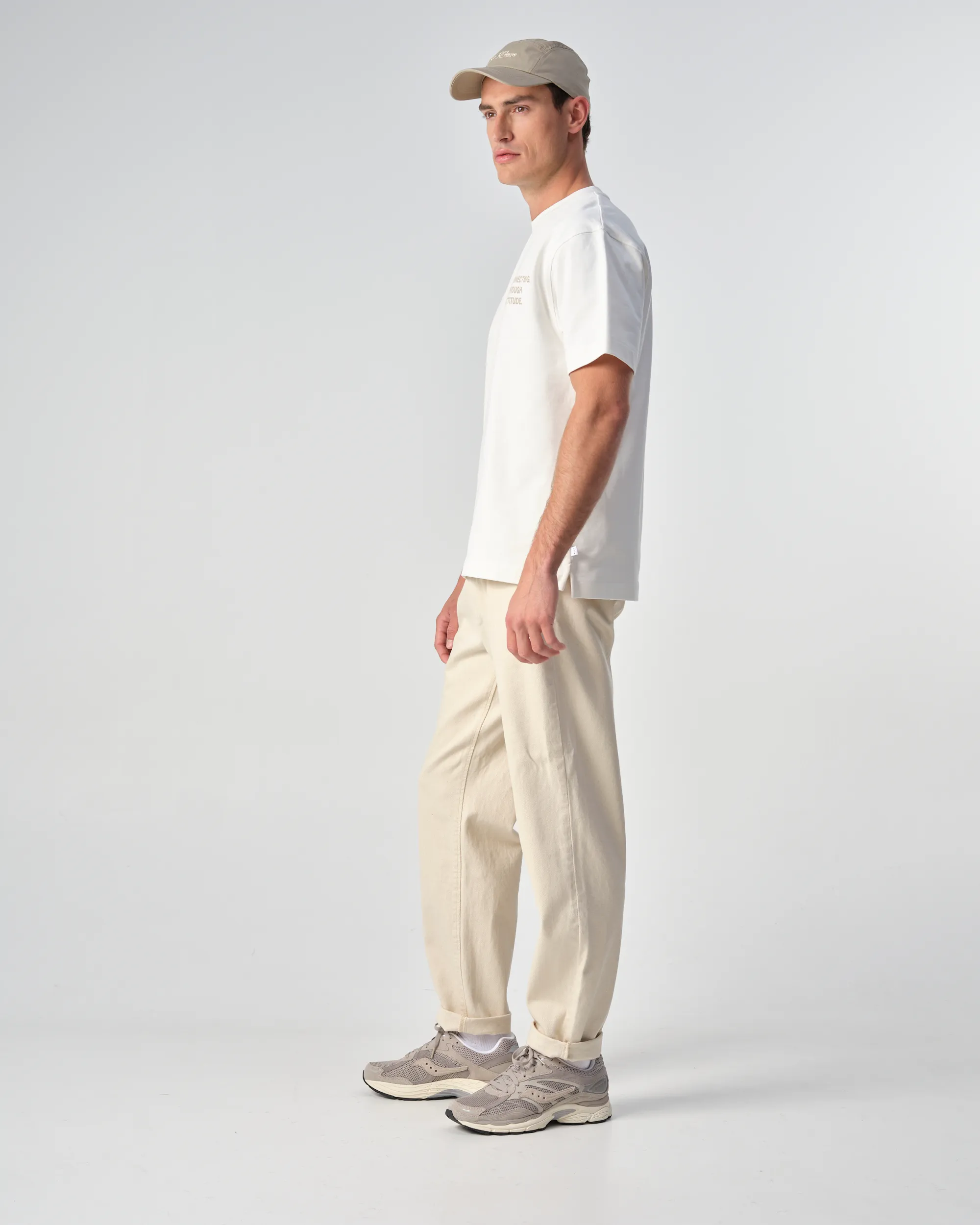 J.C. RAGS Arvin T-shirt KM  Coconut milk 099150-001-L