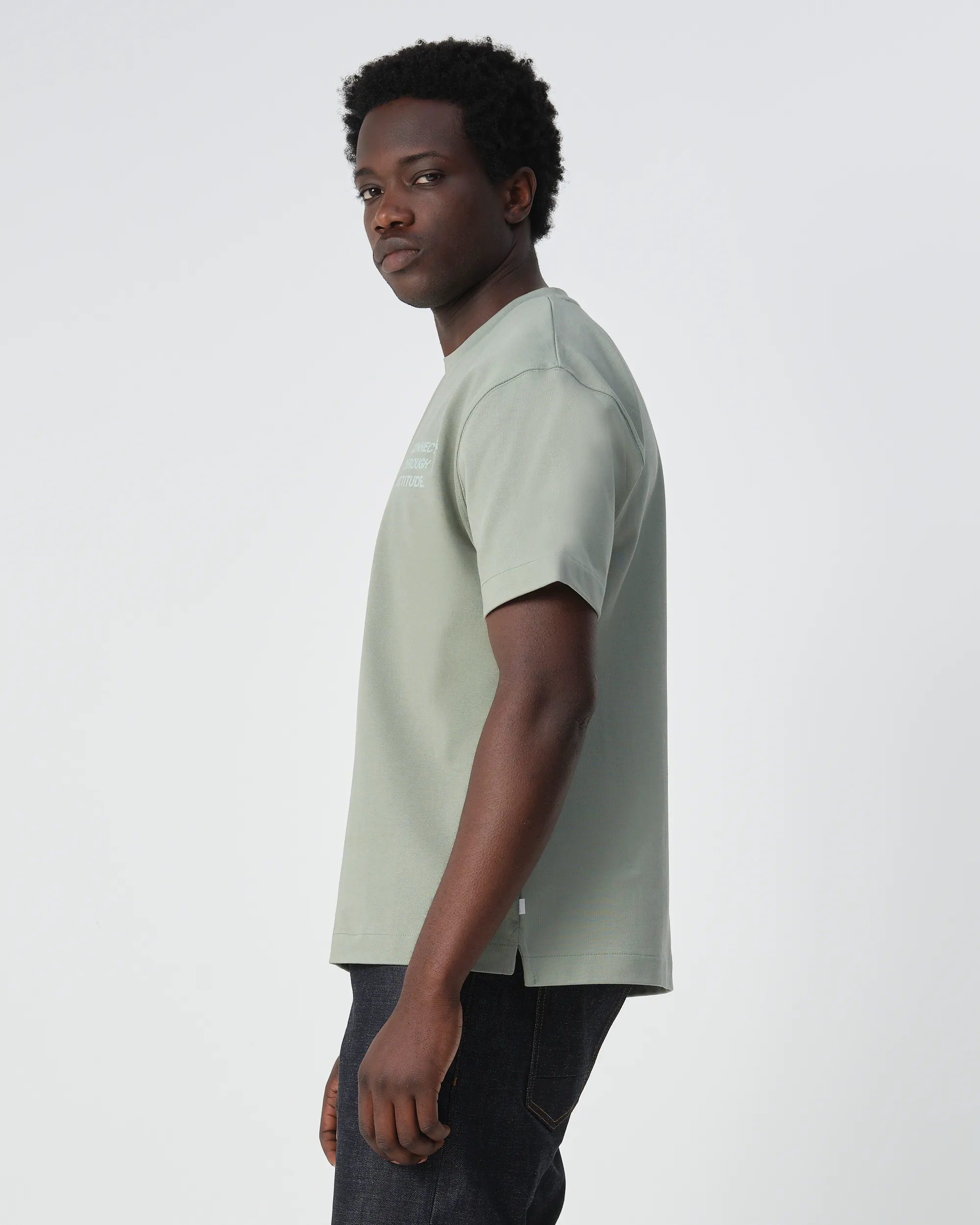 J.C. RAGS Arvin T-shirt KM  Iceberg Green 099150-004-L