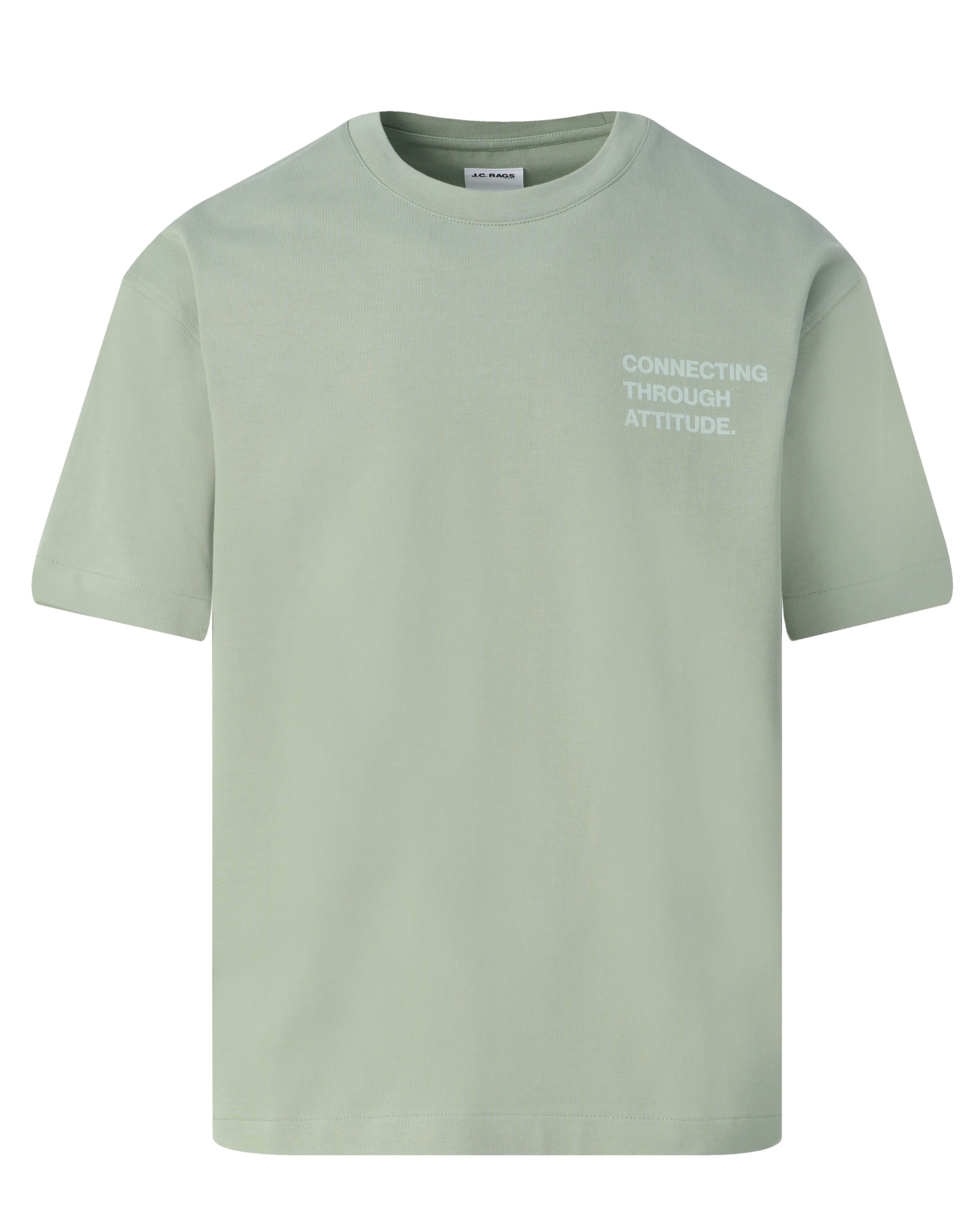 J.C. RAGS Arvin T-shirt KM  Iceberg Green 099150-004-L