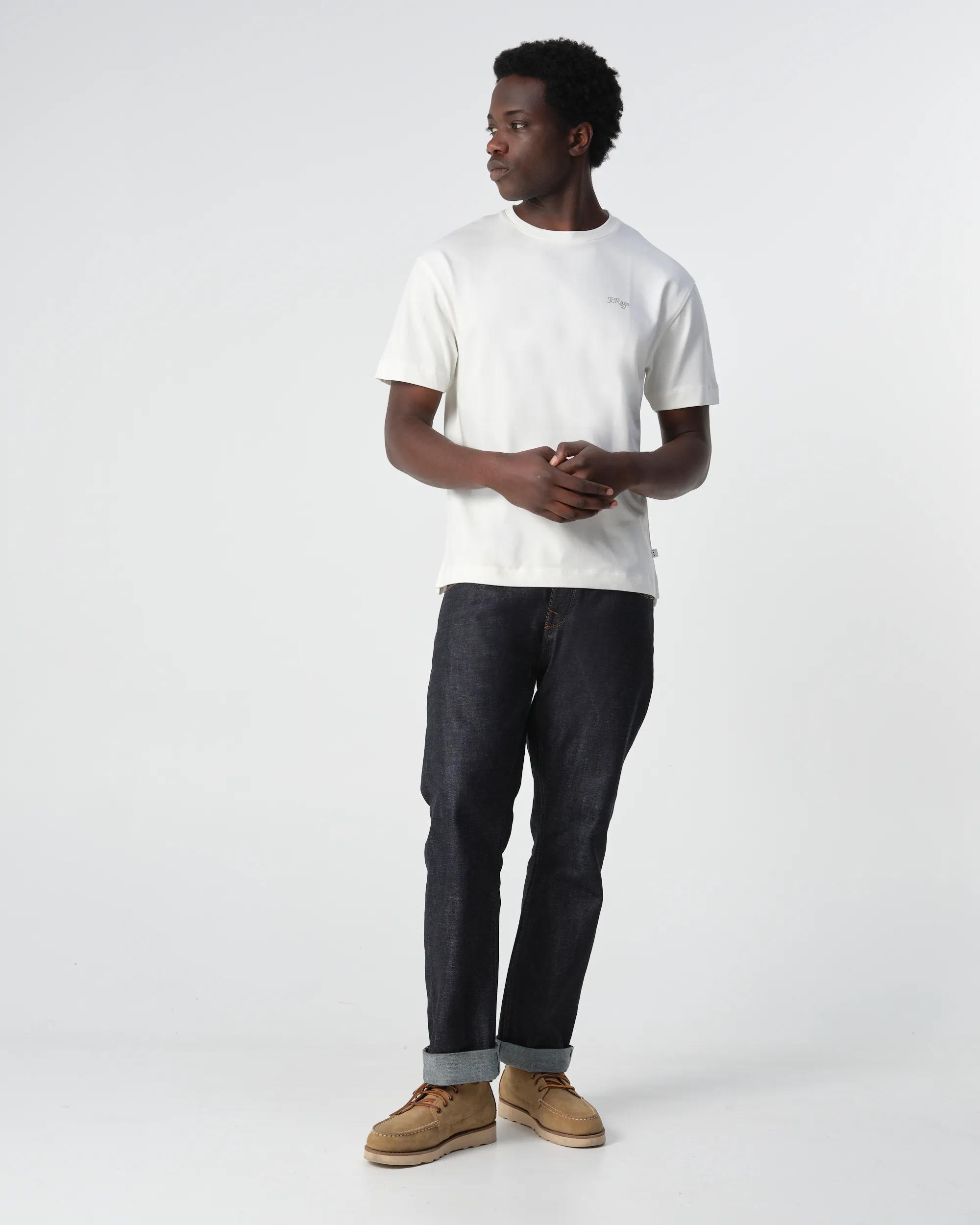 J.C. RAGS Bean T-shirt KM  Coconut milk 099152-001-L