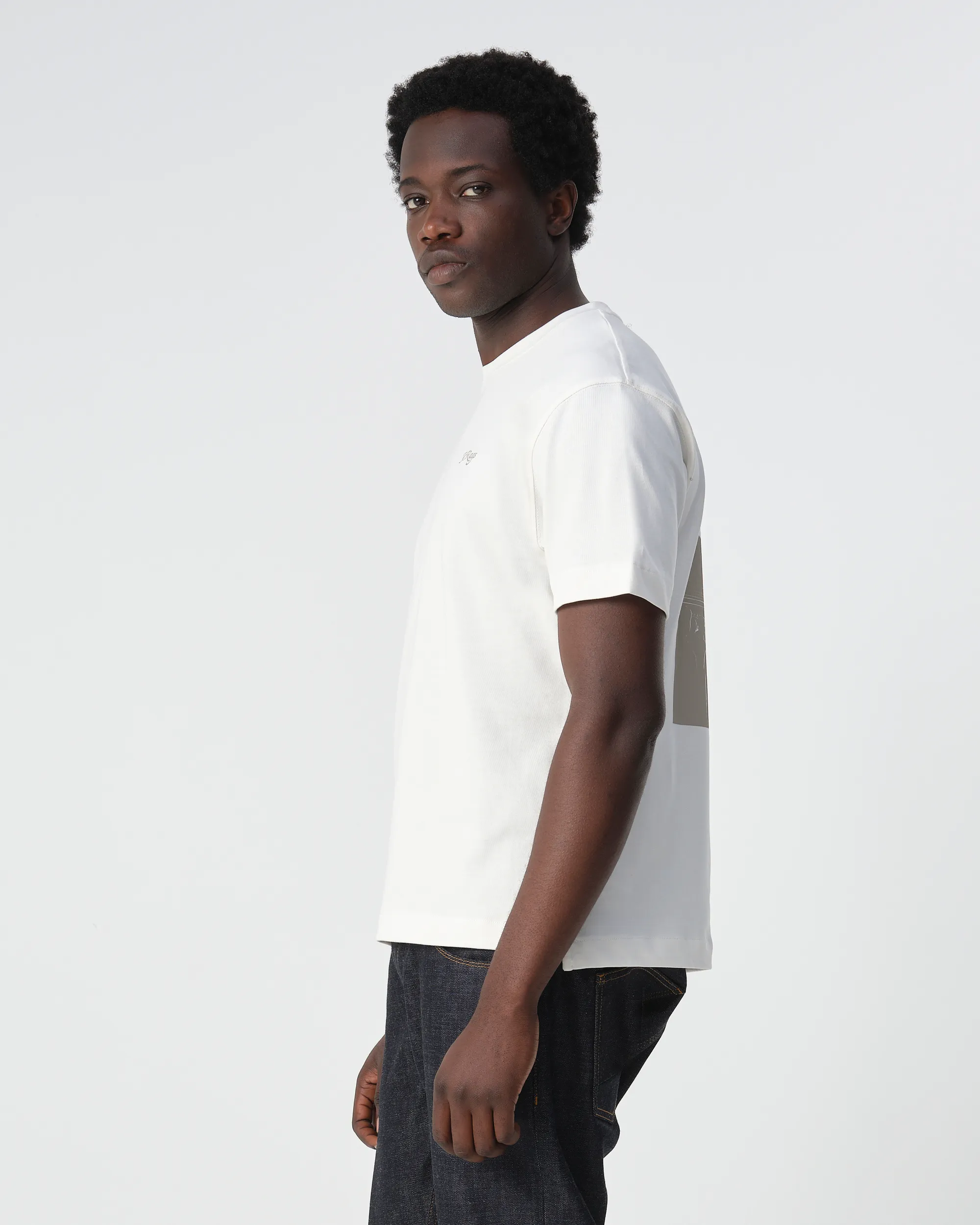 J.C. RAGS Bean T-shirt KM  Coconut milk 099152-001-L
