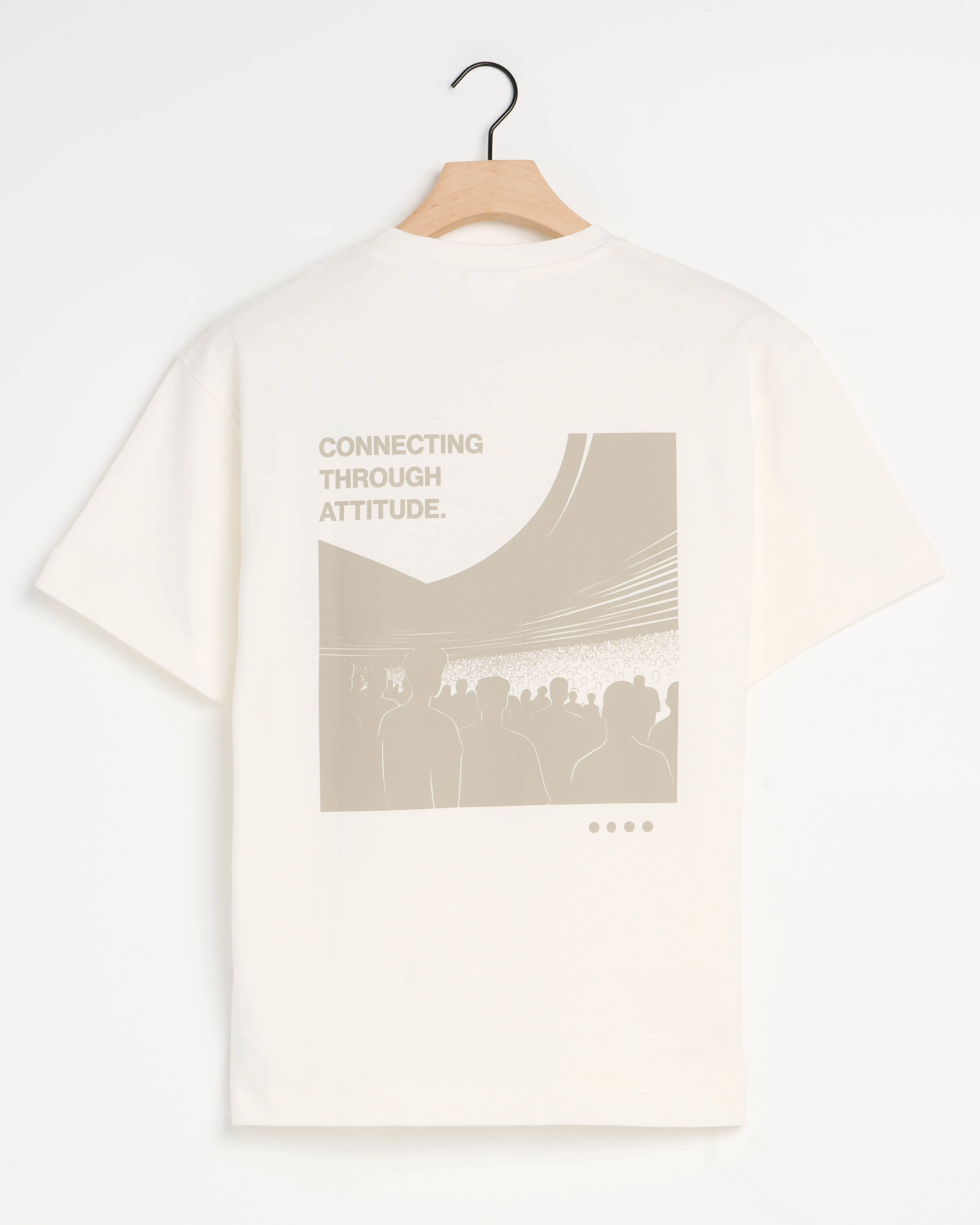 J.C. RAGS Bean T-shirt KM  Coconut milk 099152-001-L