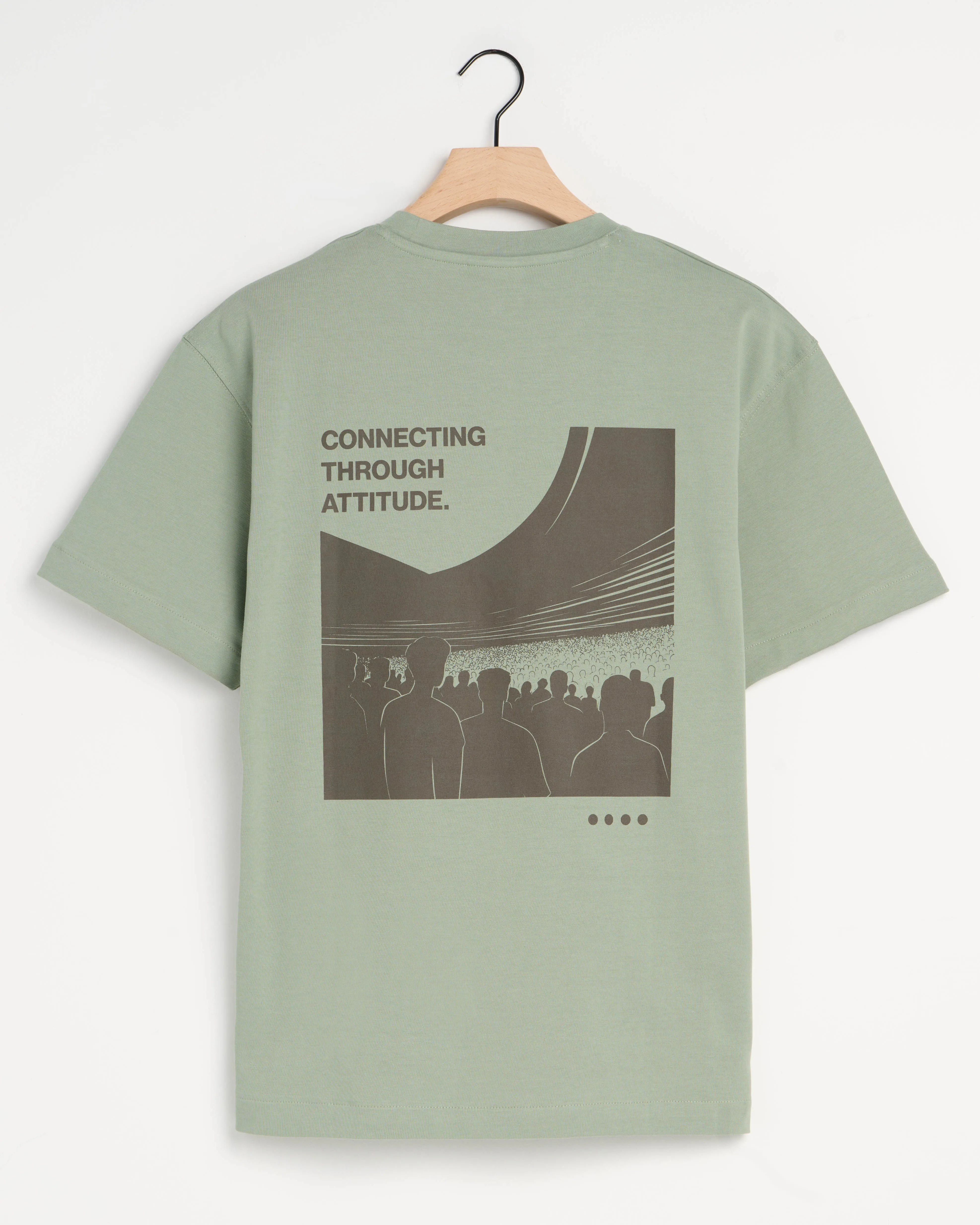 J.C. RAGS Bean T-shirt KM  Iceberg Green 099152-003-L