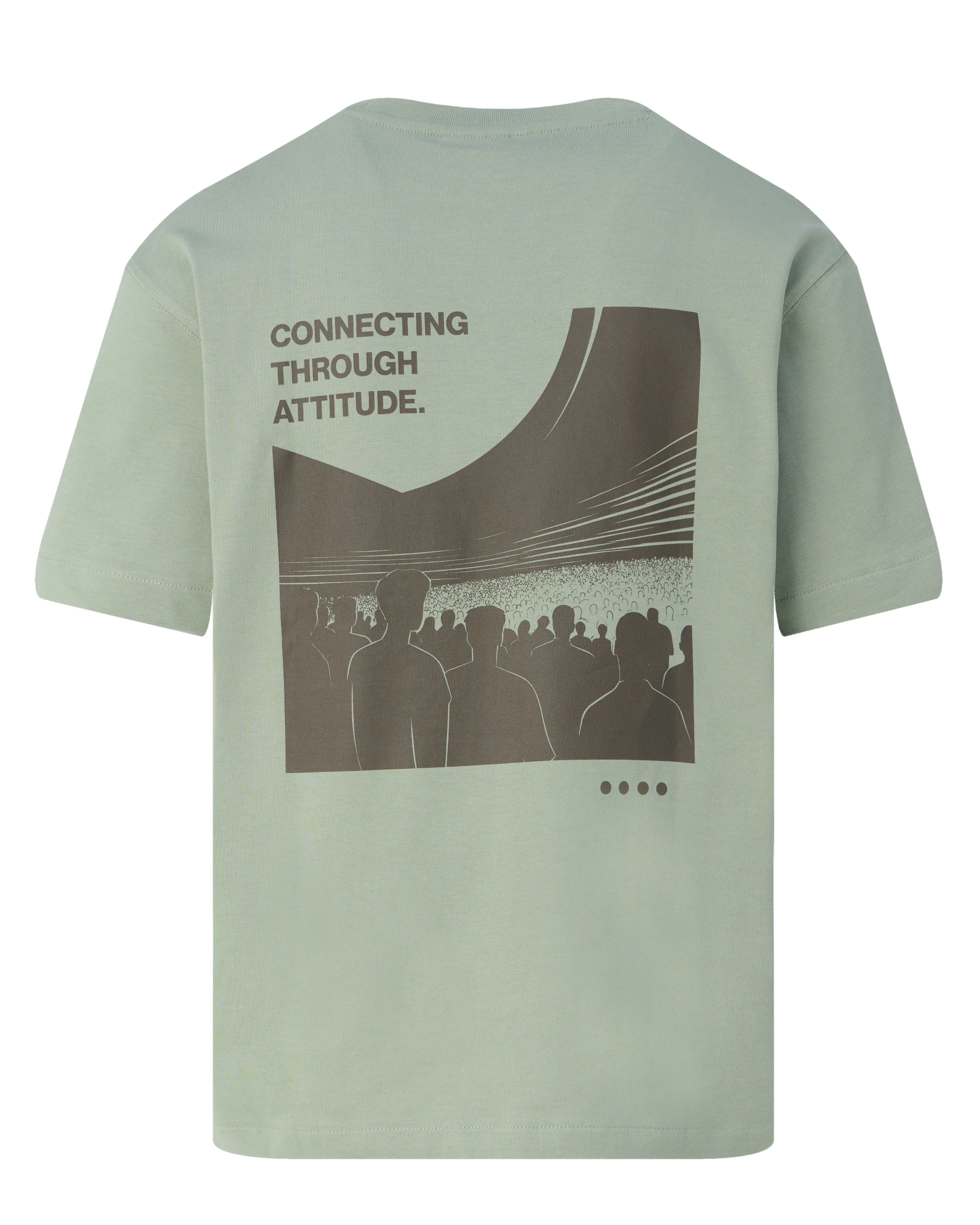 J.C. RAGS Bean T-shirt KM  Iceberg Green 099152-003-L
