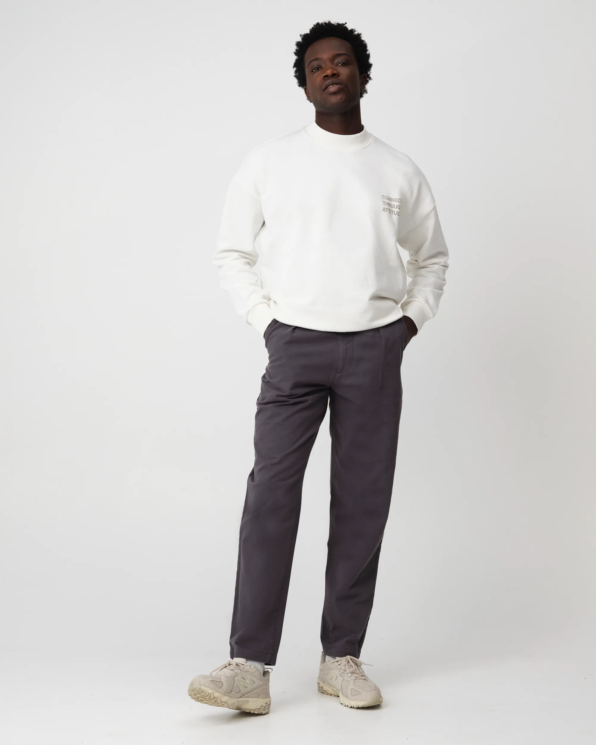 J.C. RAGS - Sweater Anton Coconut milk 099155-001-L