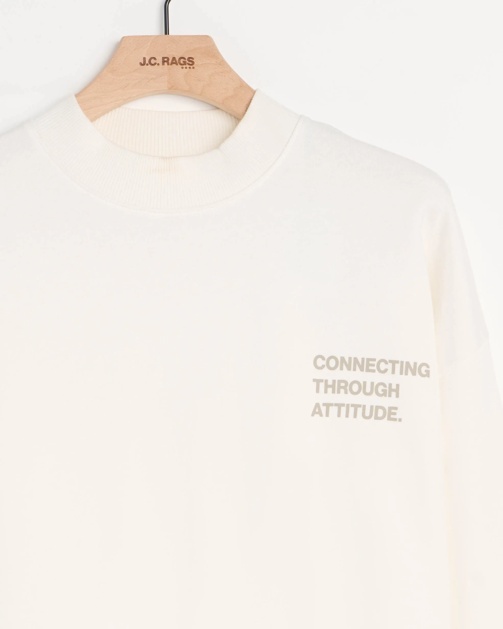 J.C. RAGS - Sweater Anton Coconut milk 099155-001-L