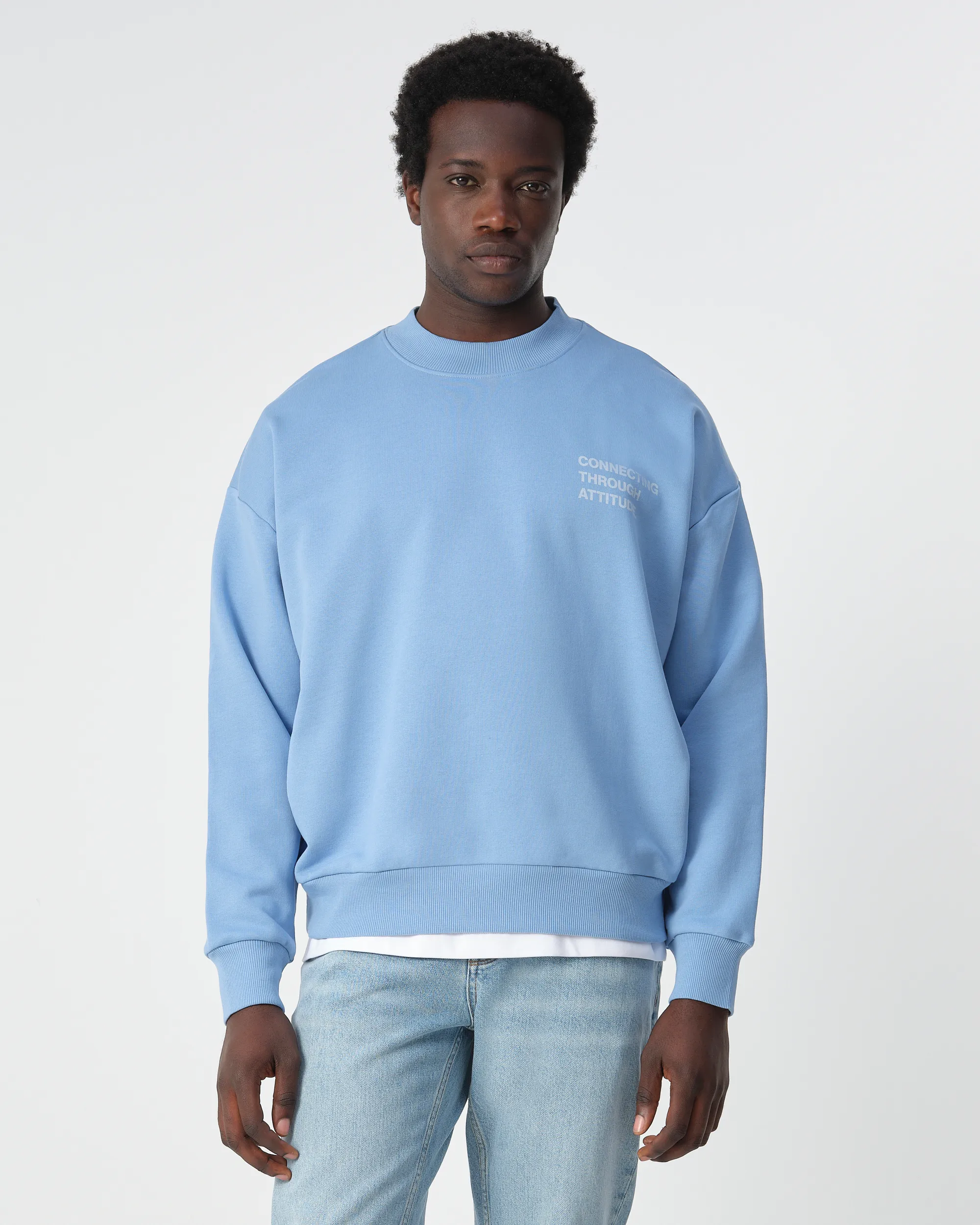 J.C. RAGS - Sweater Anton Allure Blue 099155-002-L