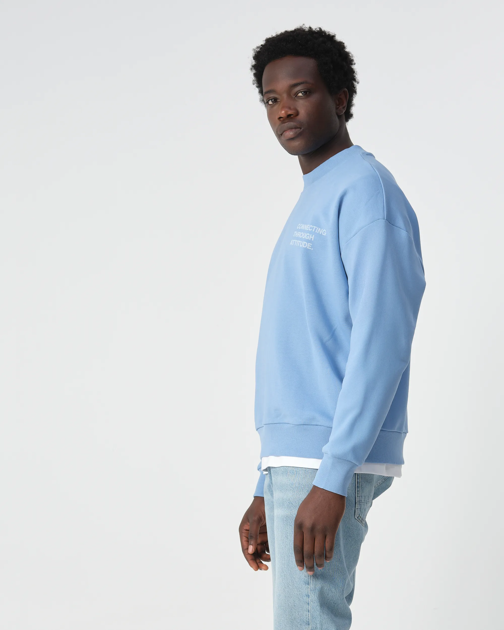 J.C. RAGS - Sweater Anton Allure Blue 099155-002-L