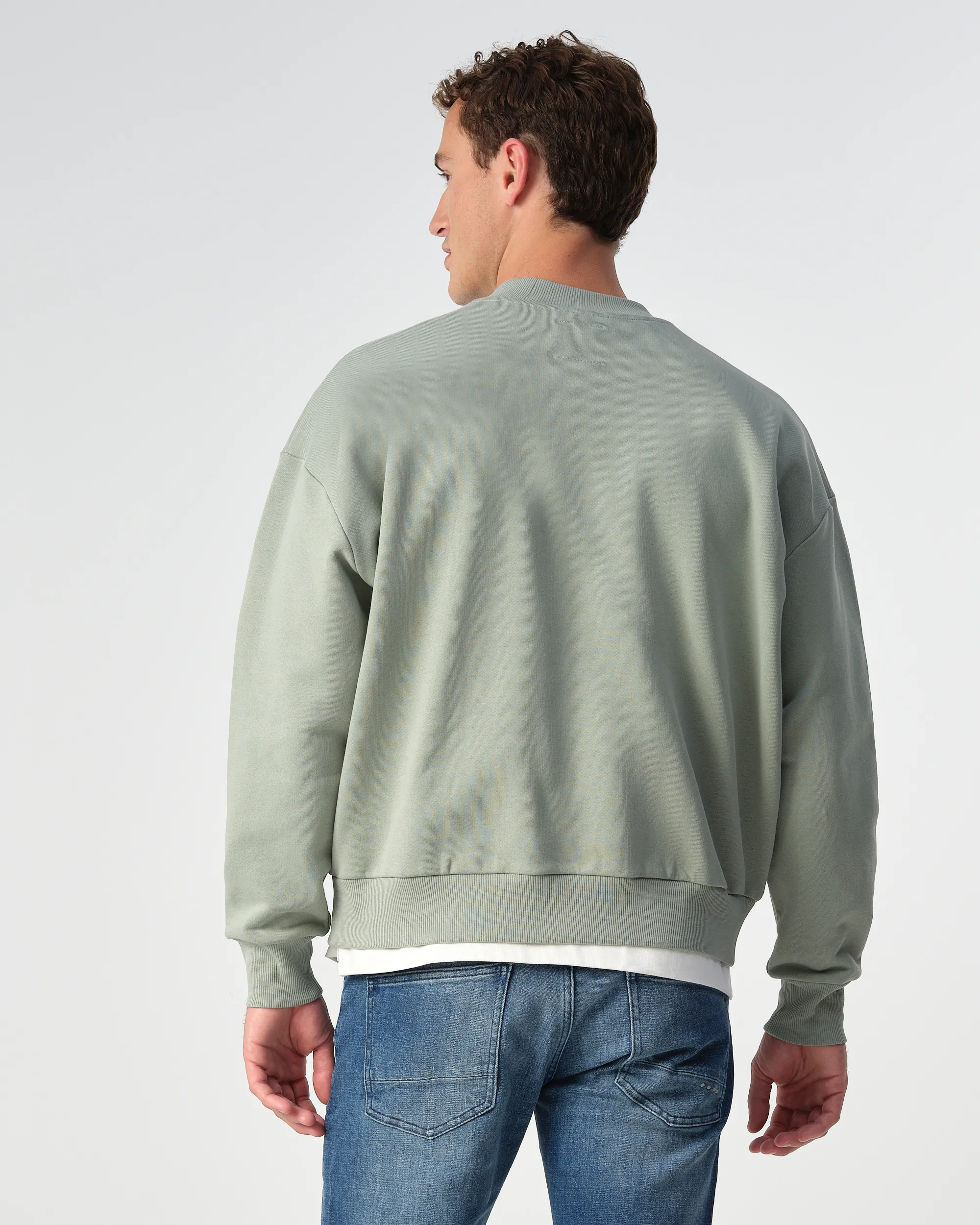 J.C. RAGS - Sweater Anton Iceberg Green 099155-004-L