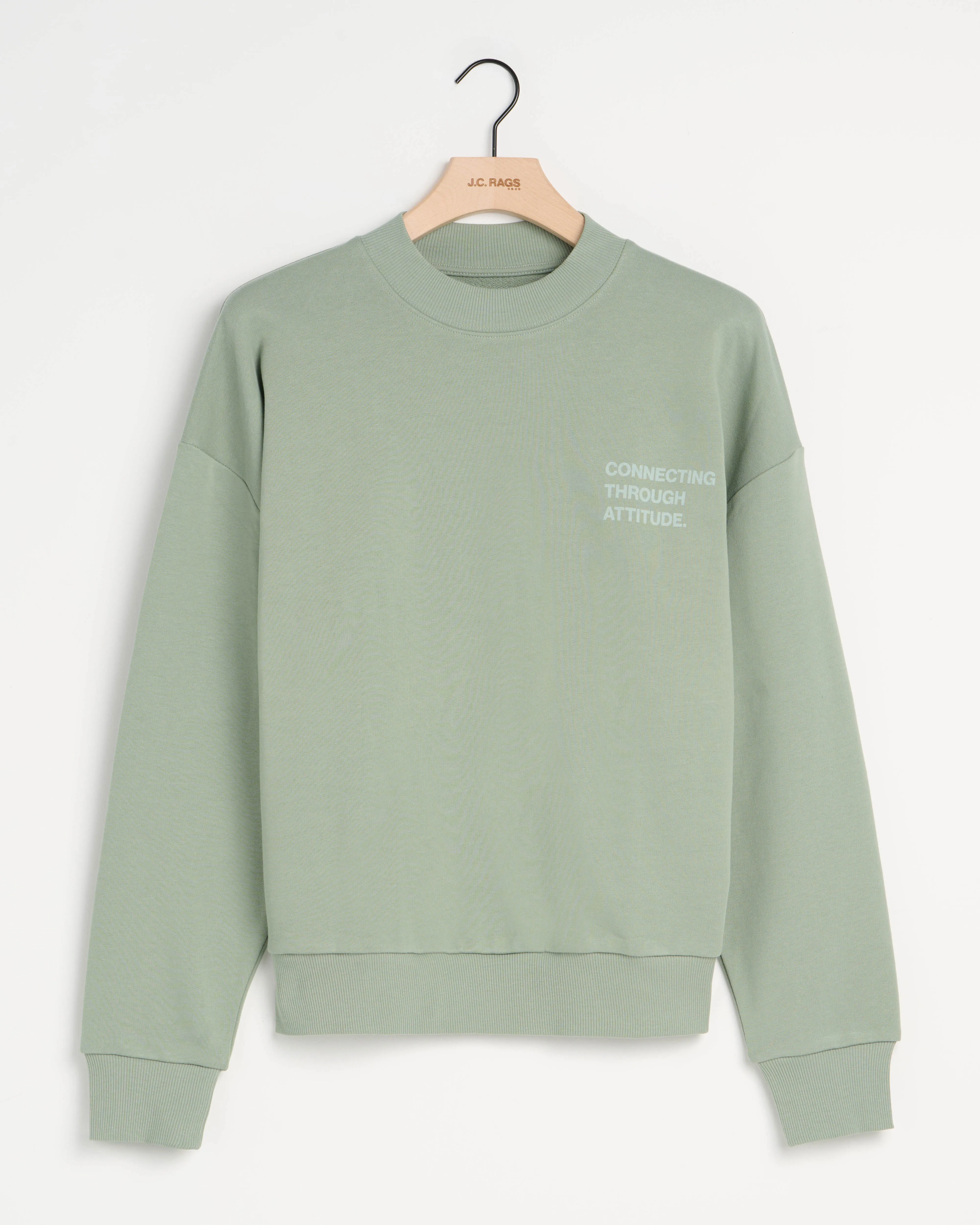 J.C. RAGS - Sweater Anton Iceberg Green 099155-004-L