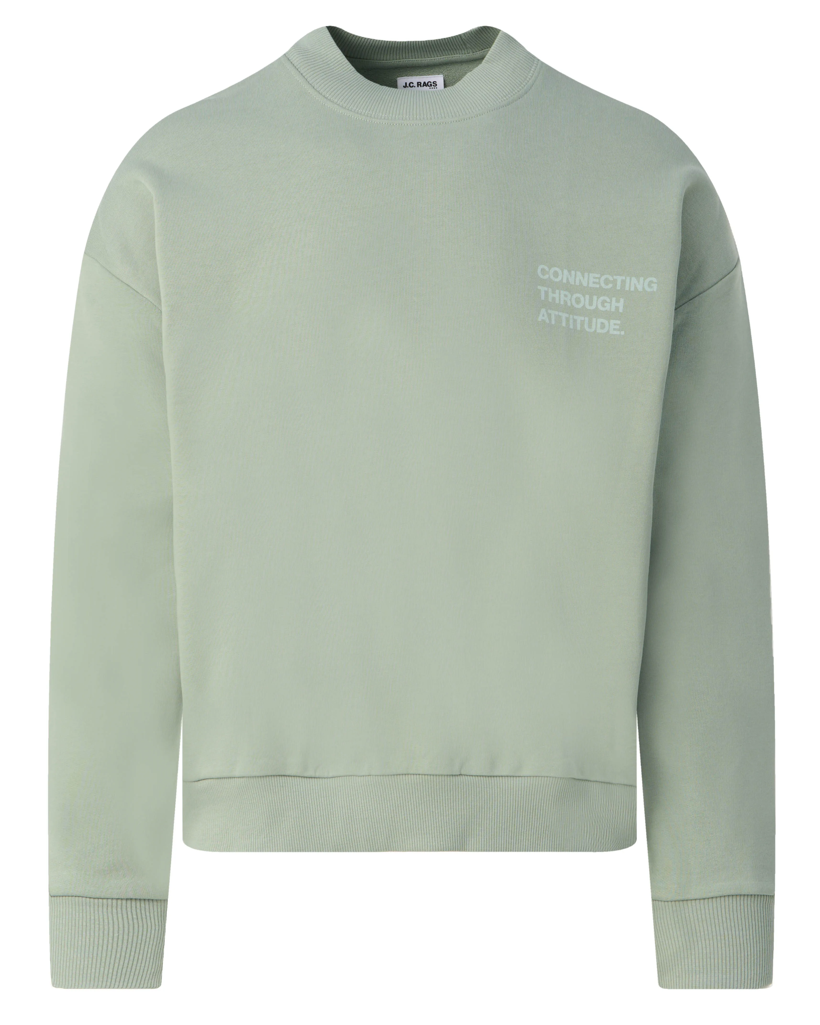 J.C. RAGS - Sweater Anton Iceberg Green 099155-004-L