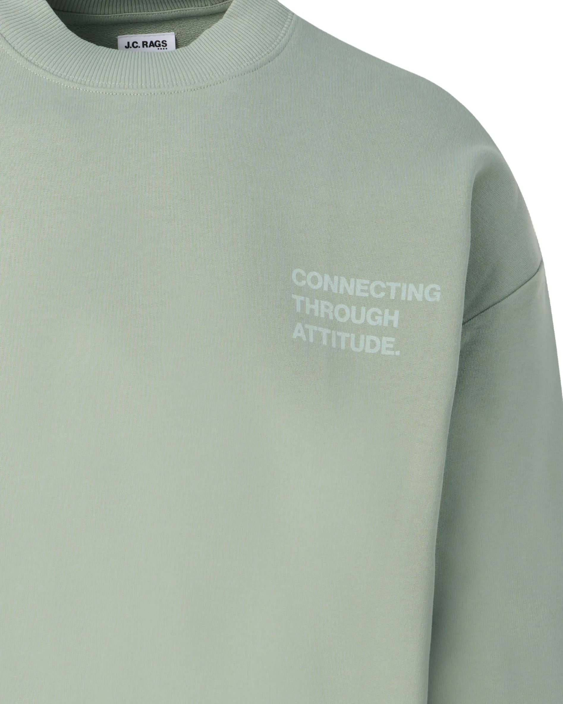 J.C. RAGS - Sweater Anton Iceberg Green 099155-004-L