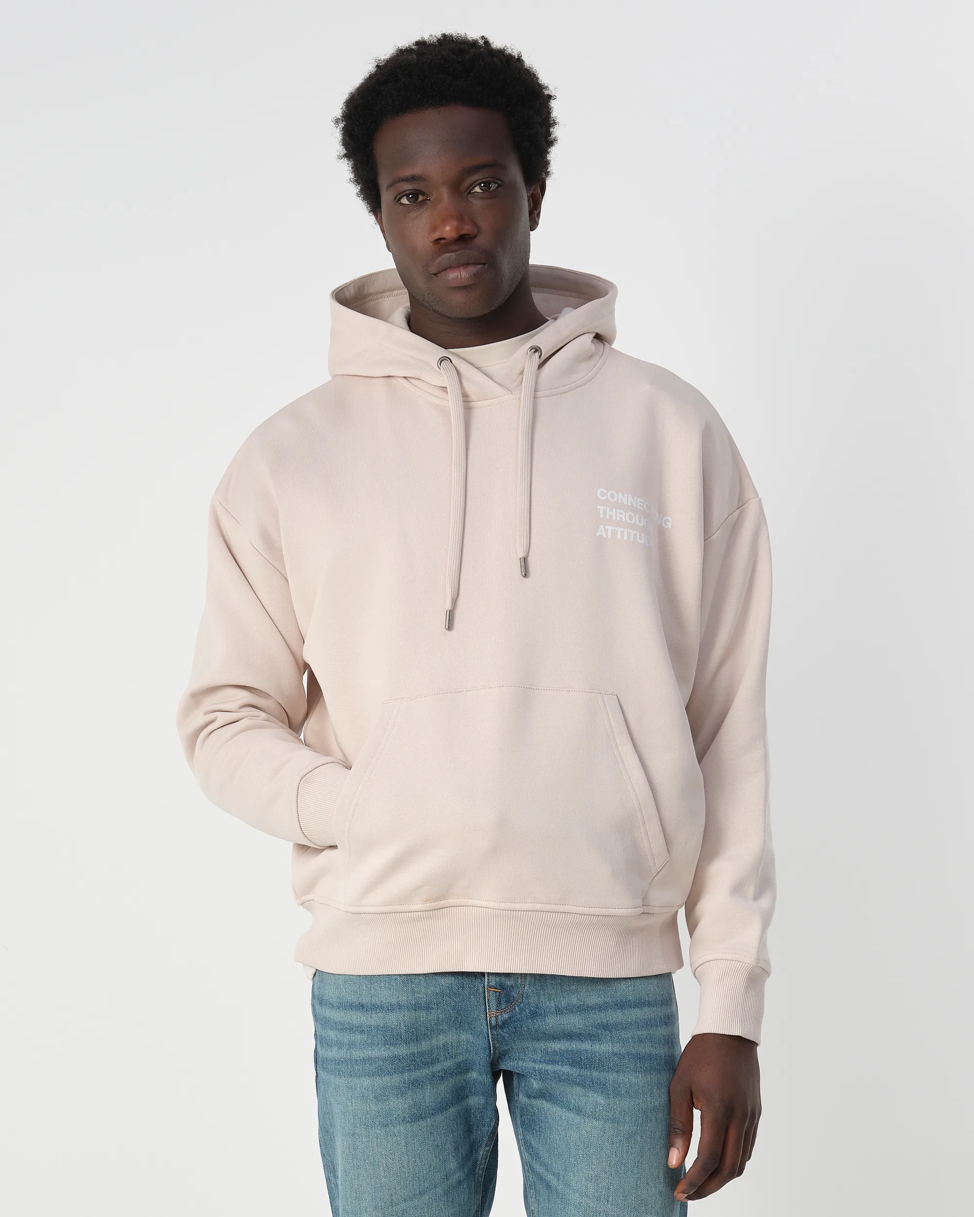 J.C. RAGS Arthur Sweater  Crystal Gray beige  099156-001-L