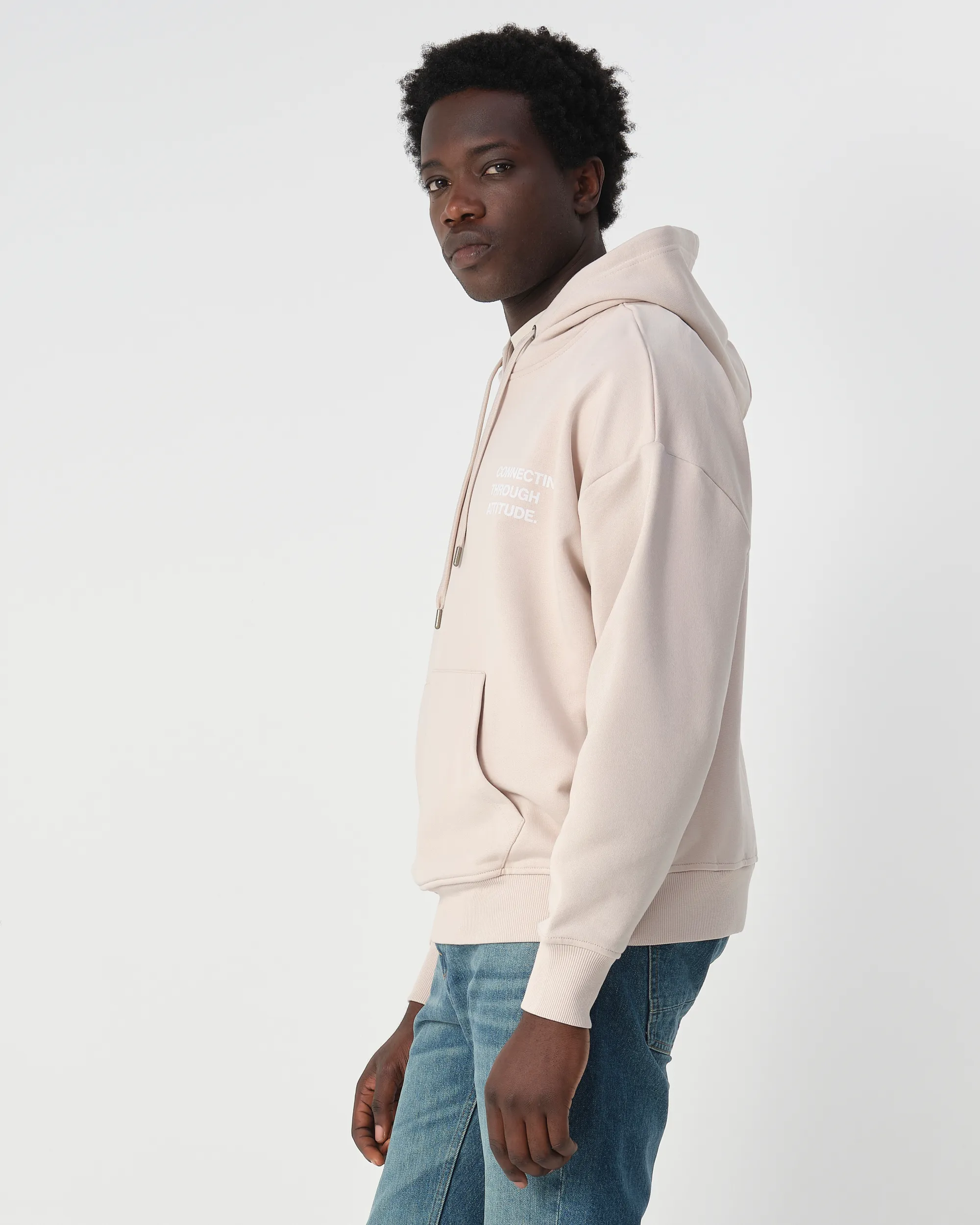 J.C. RAGS Arthur Sweater  Crystal Gray beige  099156-001-L