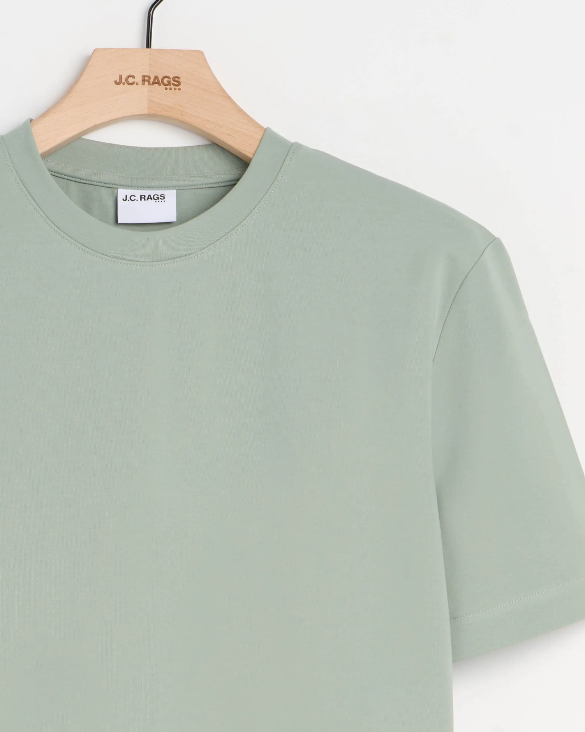 J.C. RAGS - T-shirt KM Ruben Iceberg Green 099161-003-L