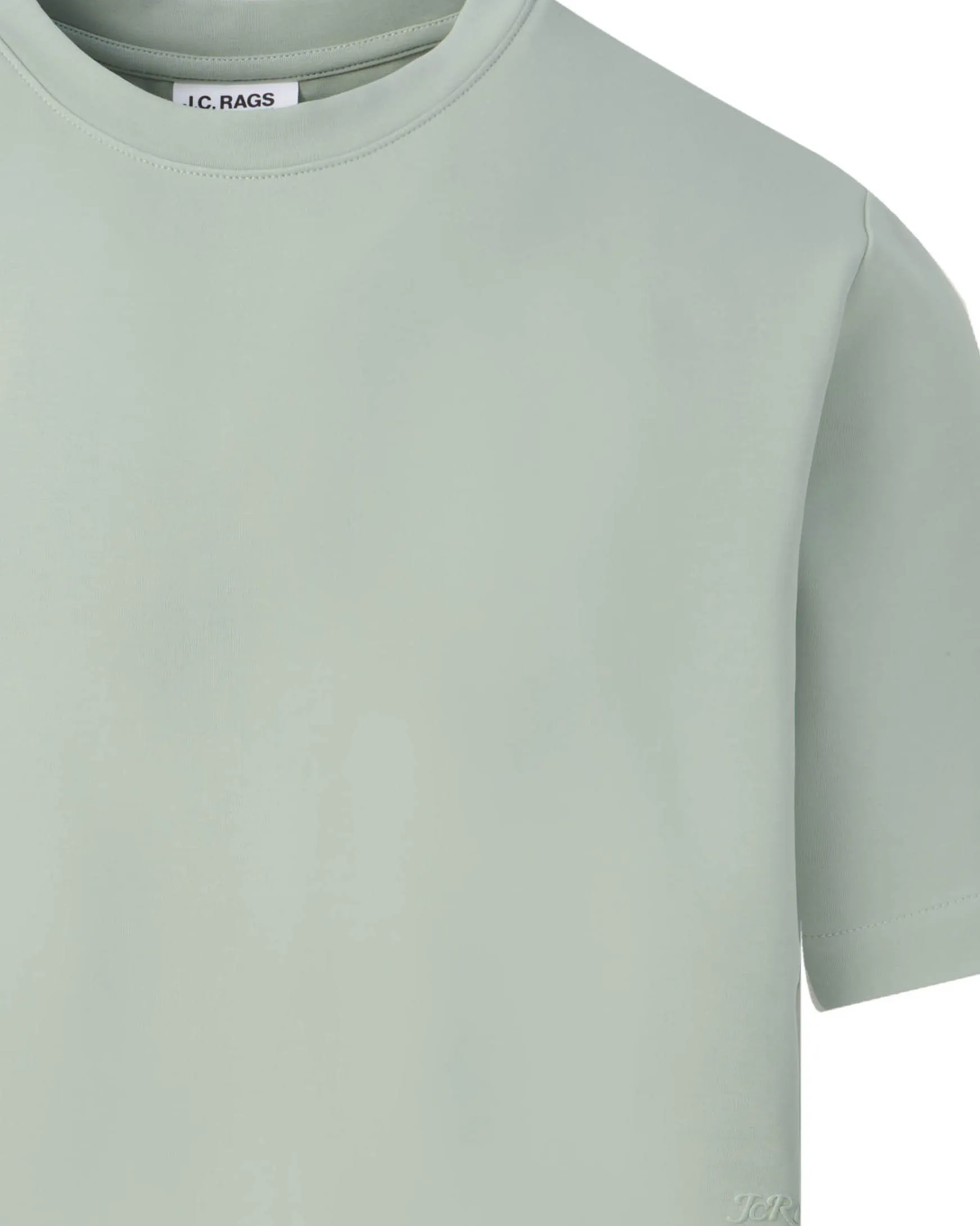 J.C. RAGS - T-shirt KM Ruben Iceberg Green 099161-003-L