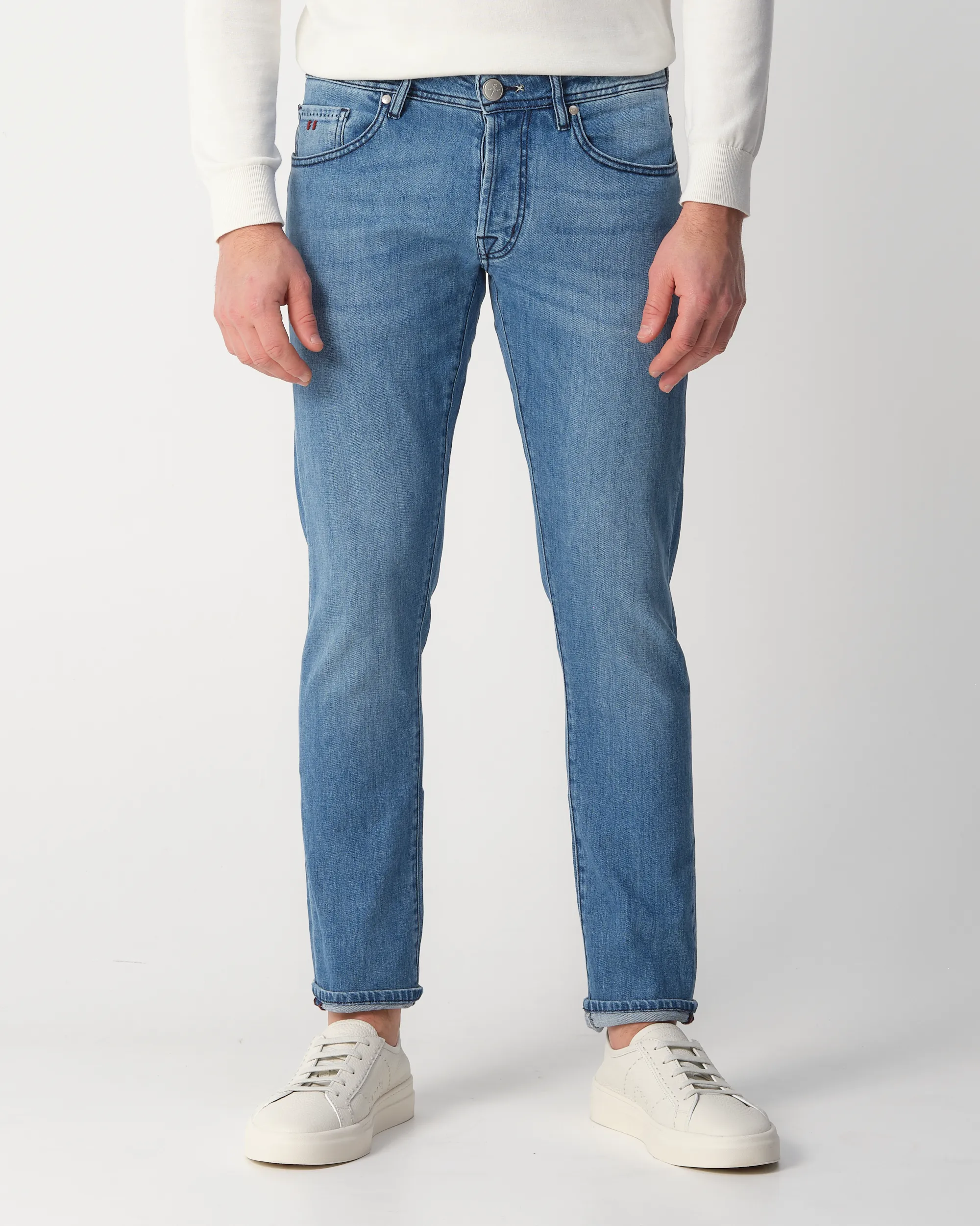 Tramarossa Leonardo Bleach Used Jeans Licht blauw 099220-001-30