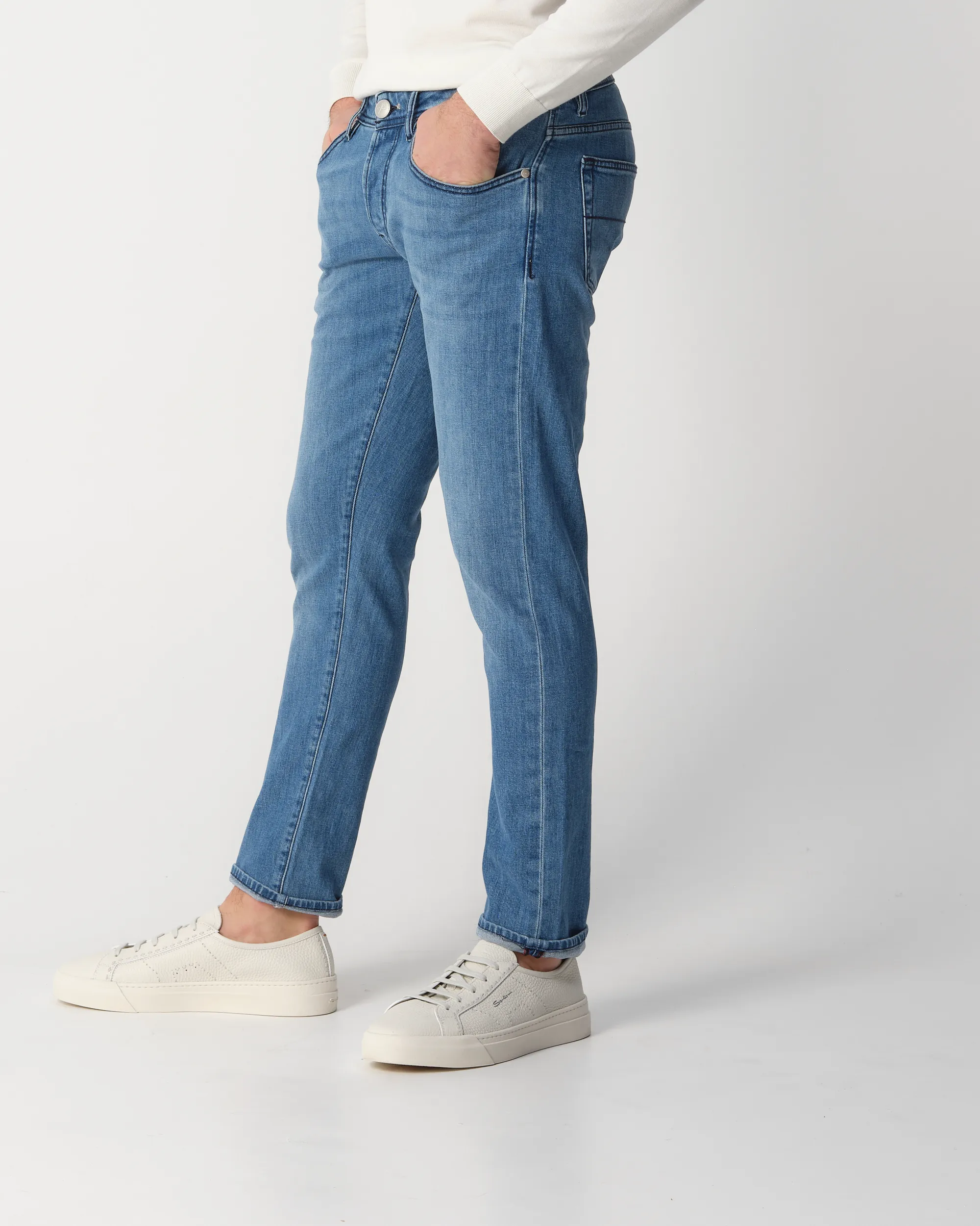 Tramarossa Leonardo Bleach Used Jeans Licht blauw 099220-001-30