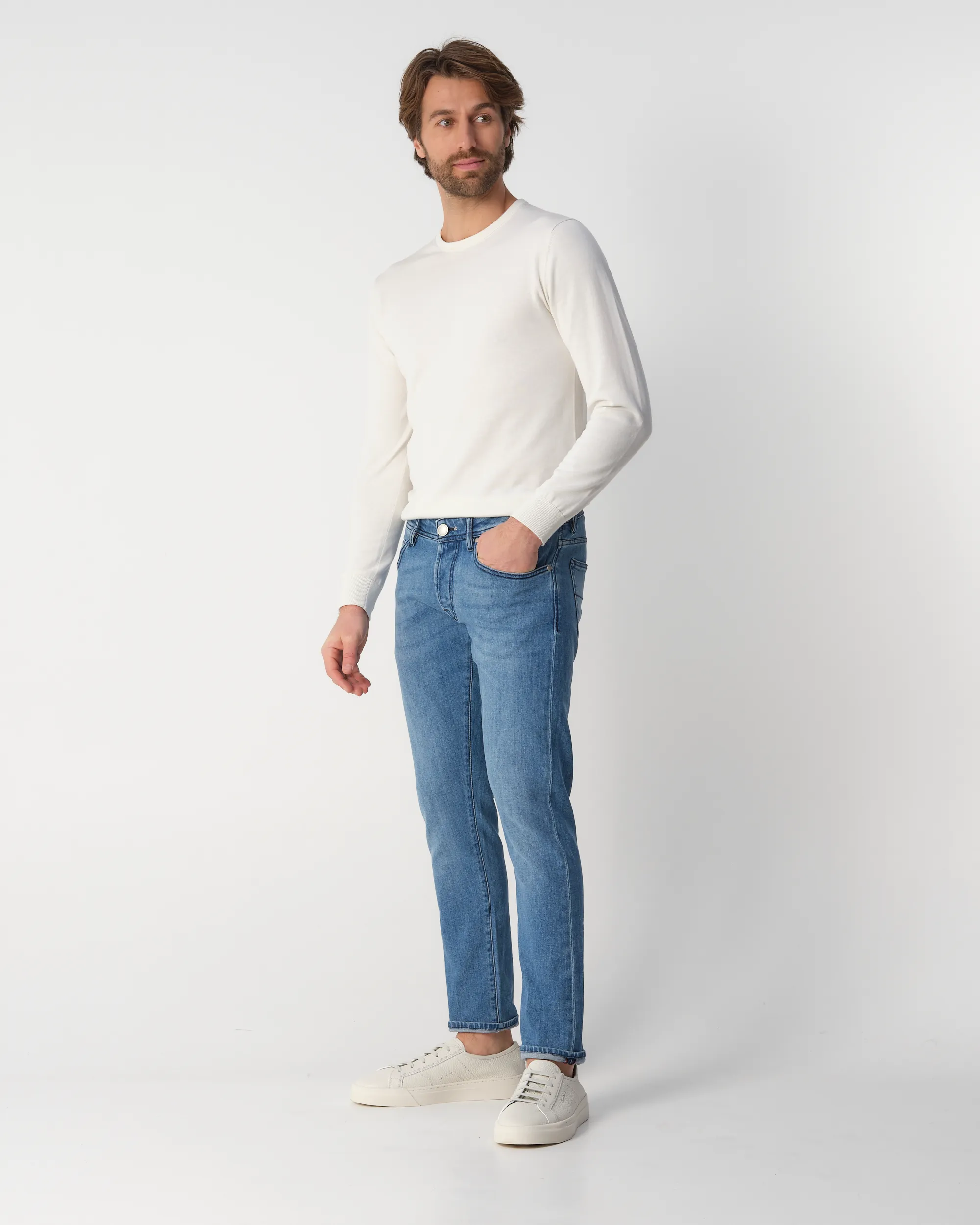 Tramarossa Leonardo Bleach Used Jeans Licht blauw 099220-001-30