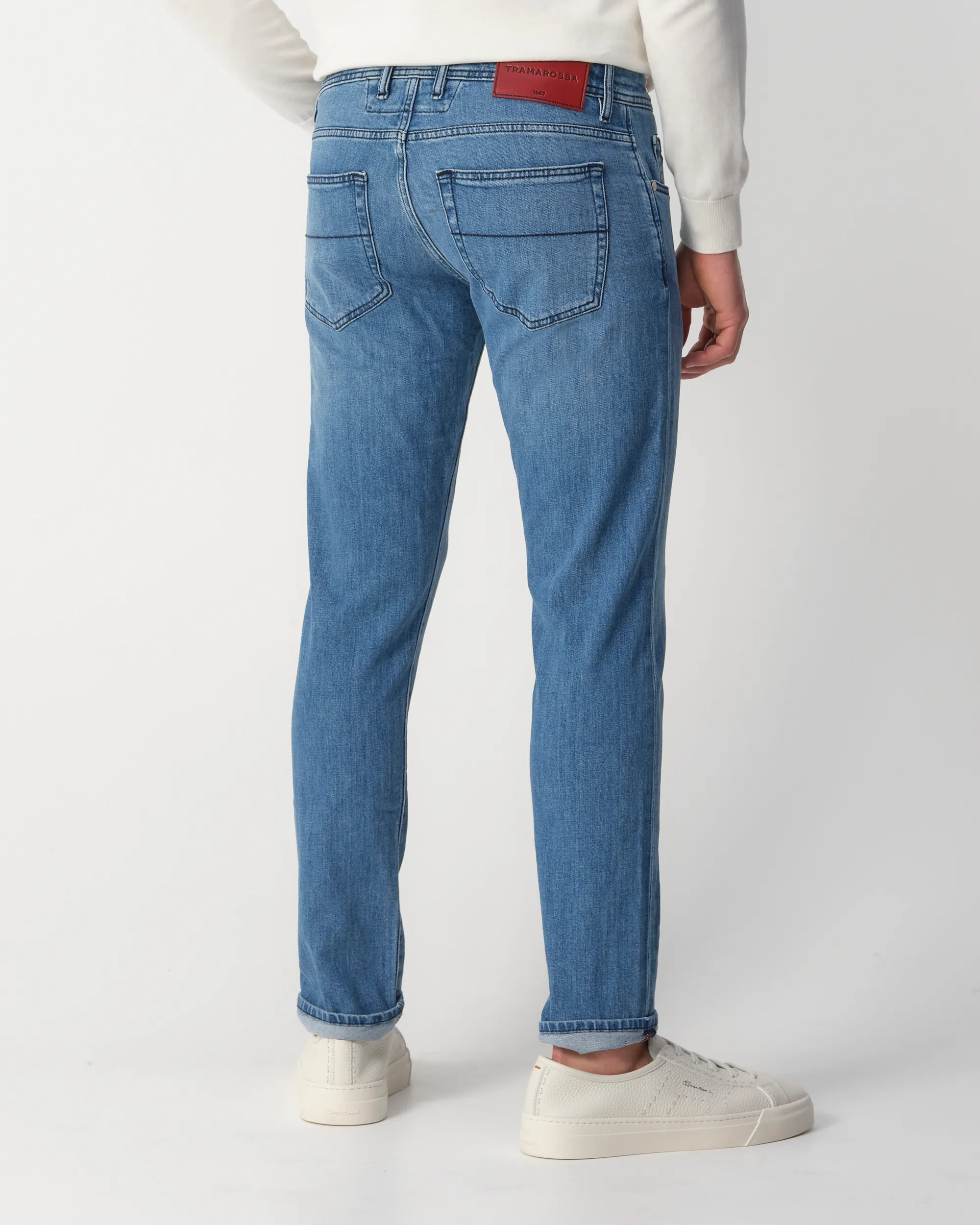 Tramarossa Leonardo Bleach Used Jeans Licht blauw 099220-001-30
