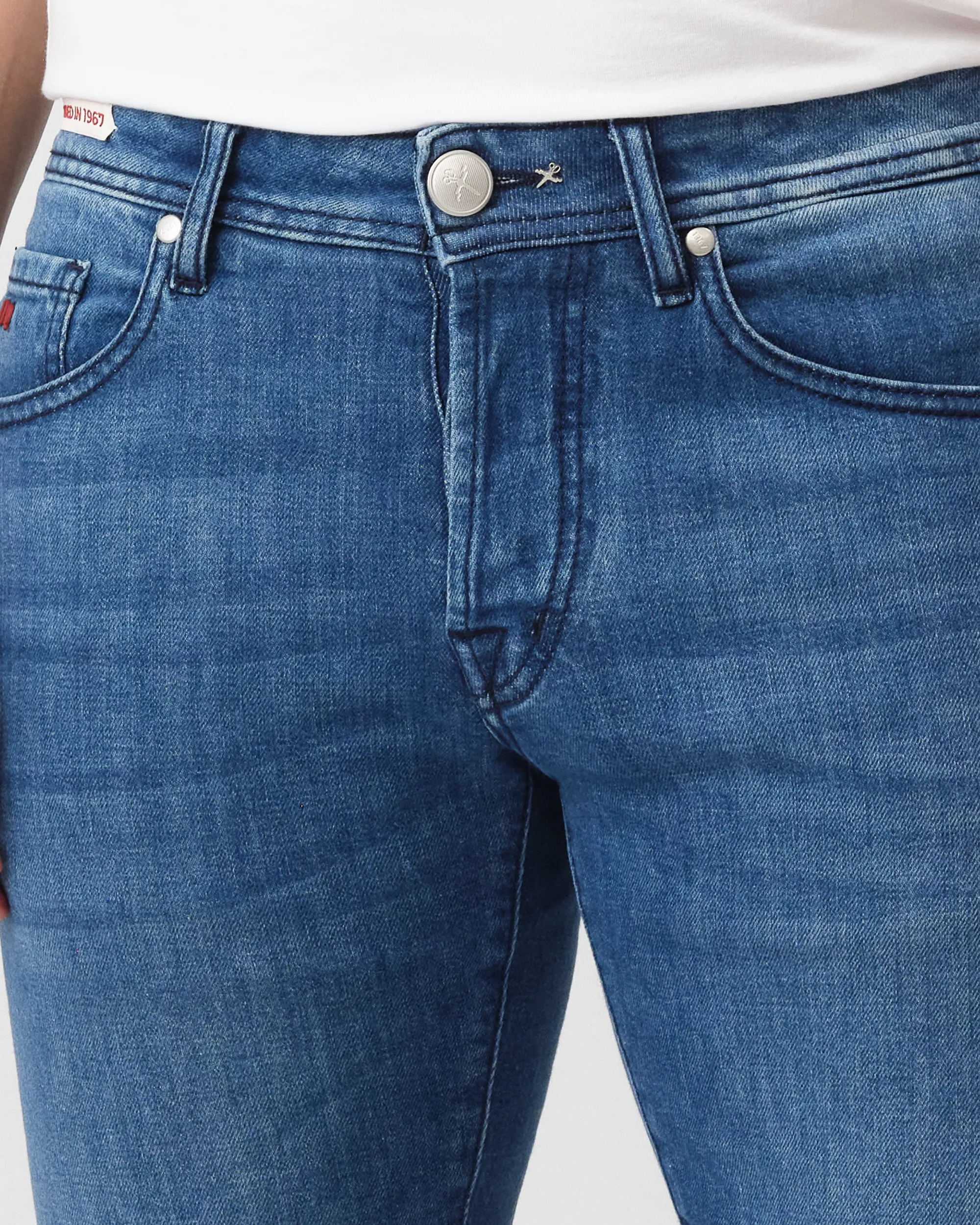 Tramarossa Leonardo Sky Used Jeans Blauw 099221-001-31