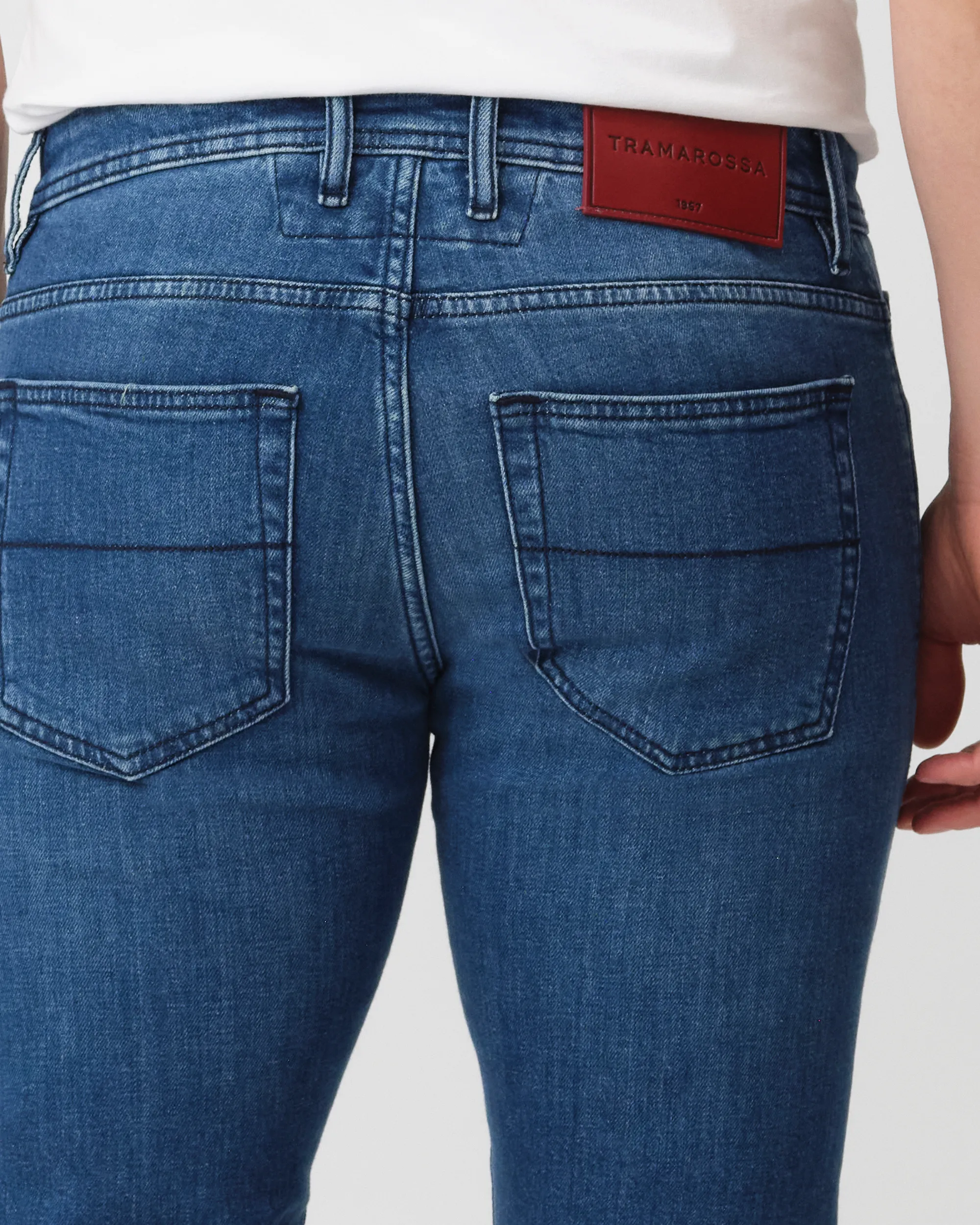 Tramarossa Leonardo Sky Used Jeans Blauw 099221-001-31