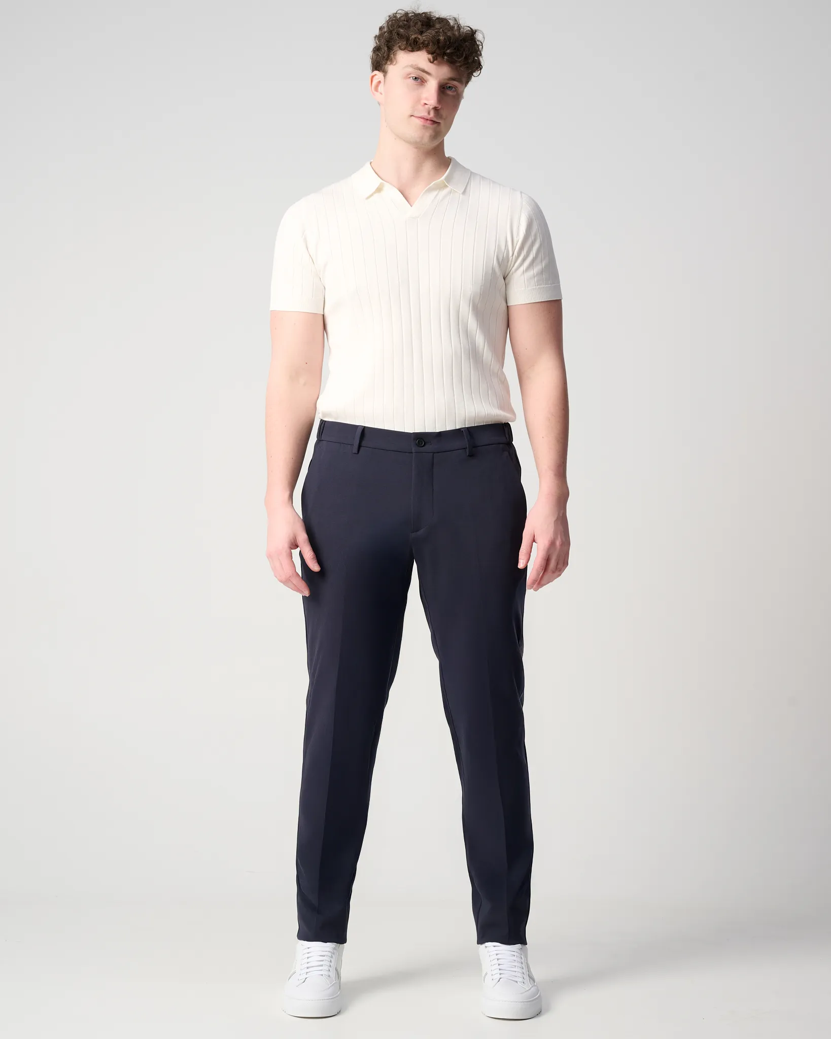 Berwich Chino Donker blauw 099311-001-46