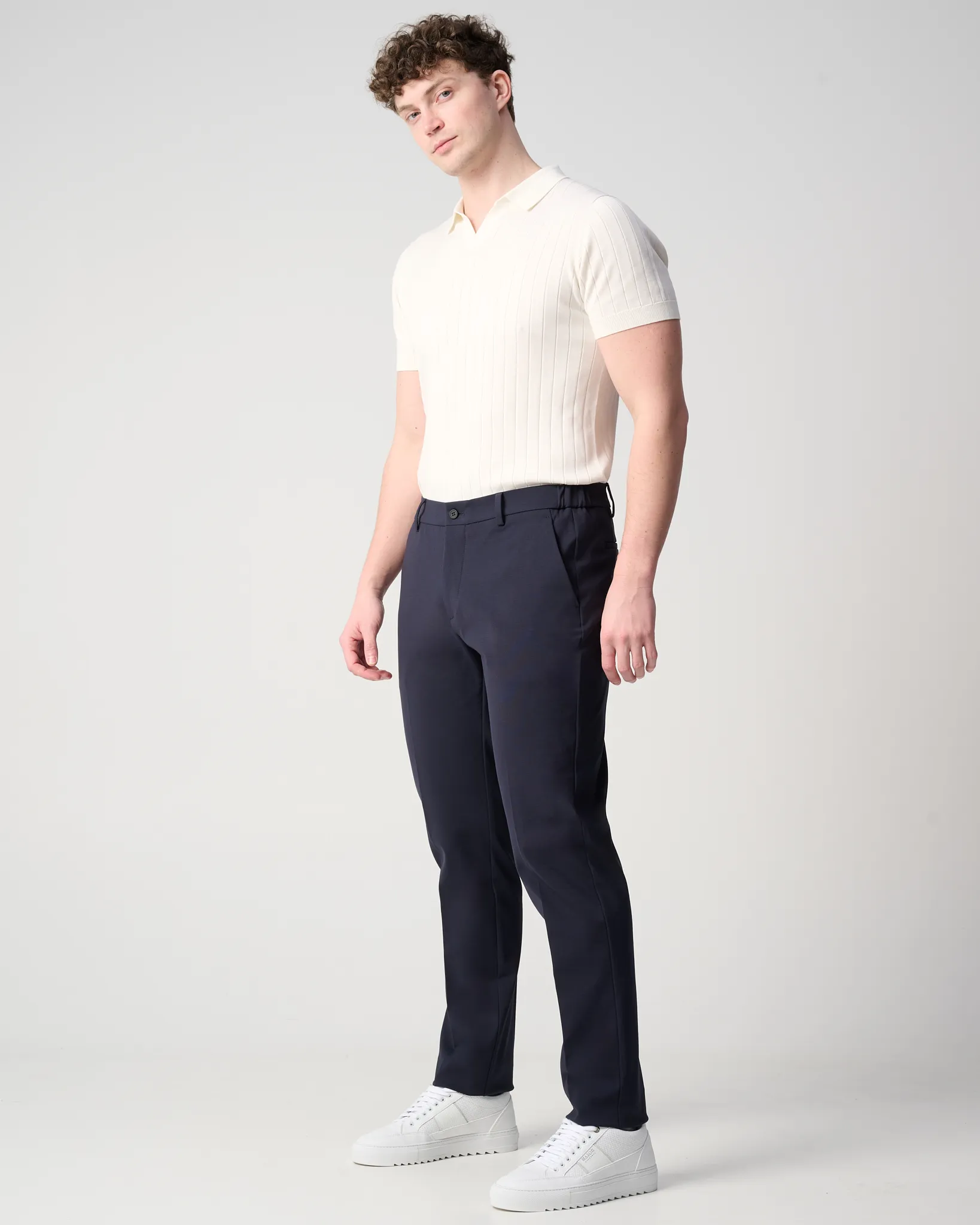 Berwich Chino Donker blauw 099311-001-46