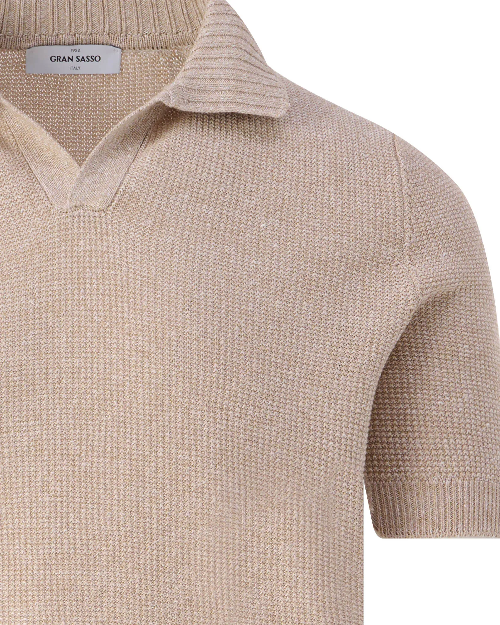 Gran Sasso Polo KM Beige 099329-001-48