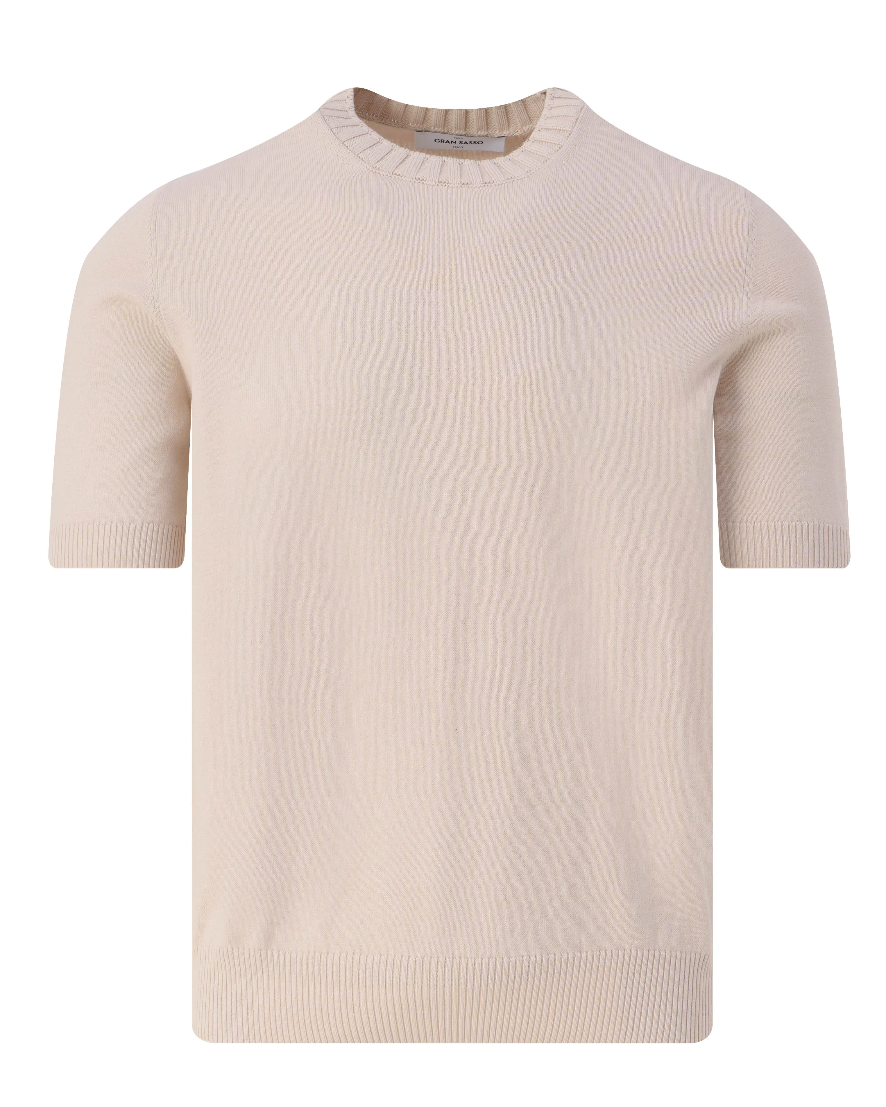 Gran Sasso T-shirt Korte mouw Beige 099340-001-48