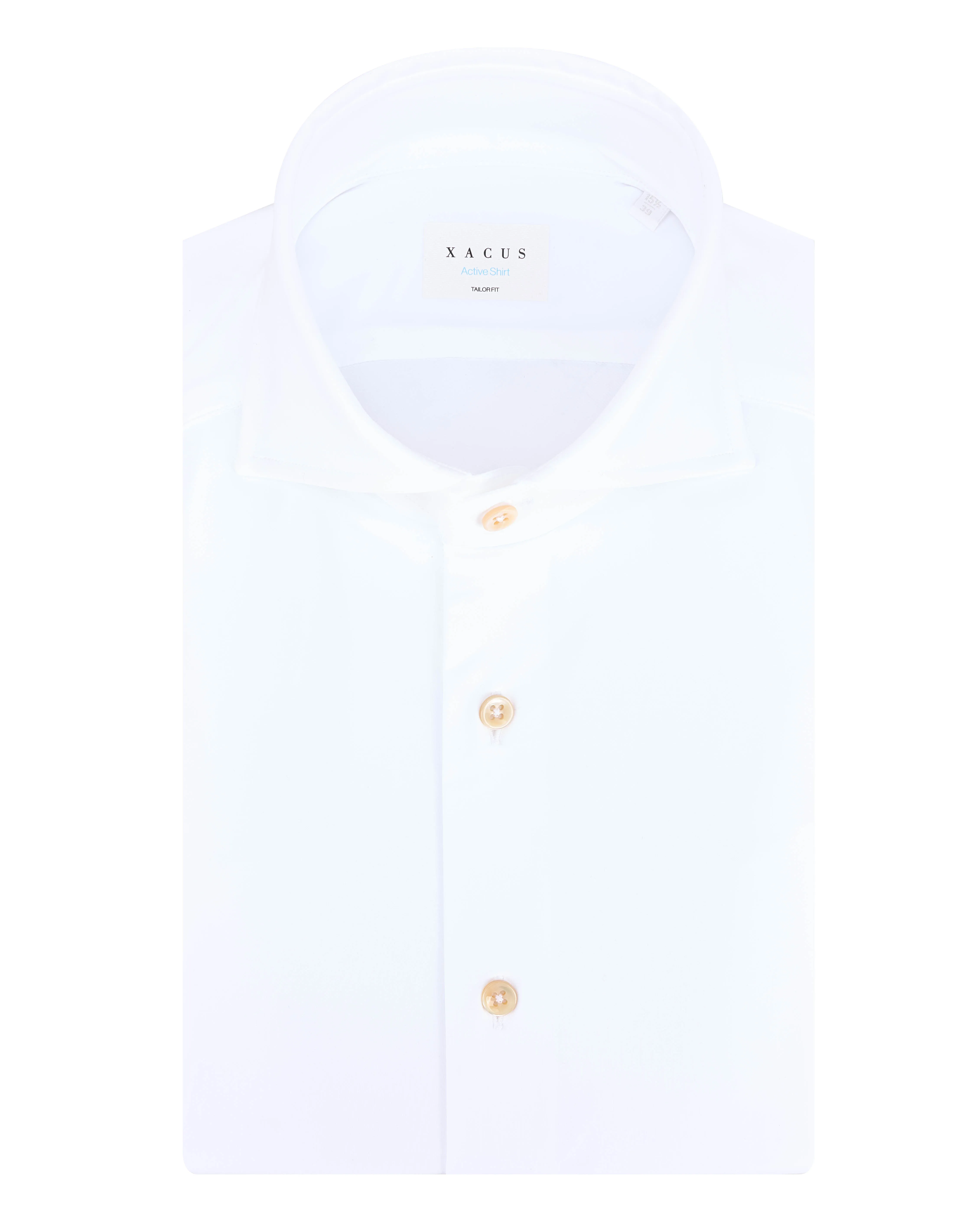 Xacus Overhemd LM Wit 099634-001-39