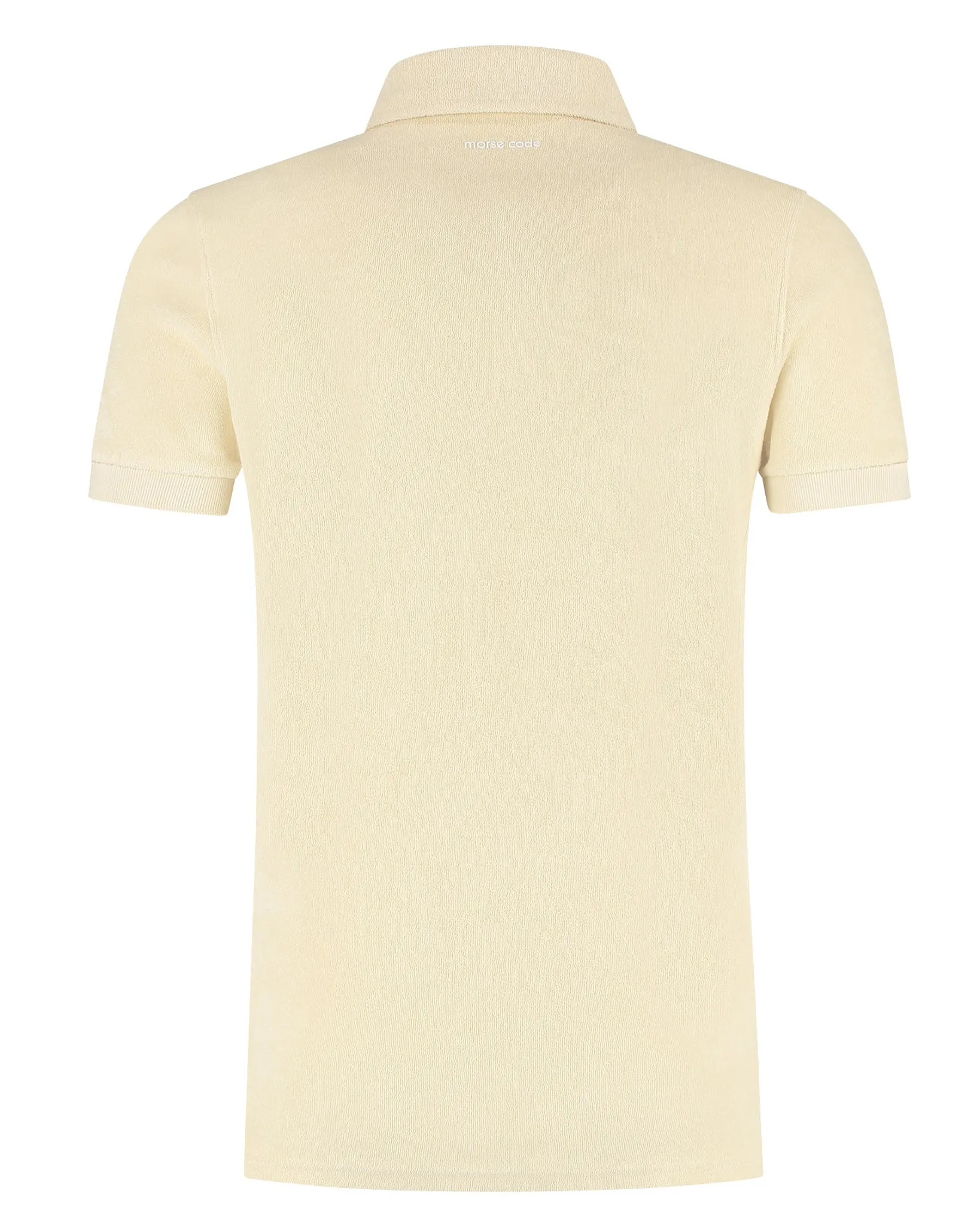 Morse Code Polo Ecru 099712-001-L