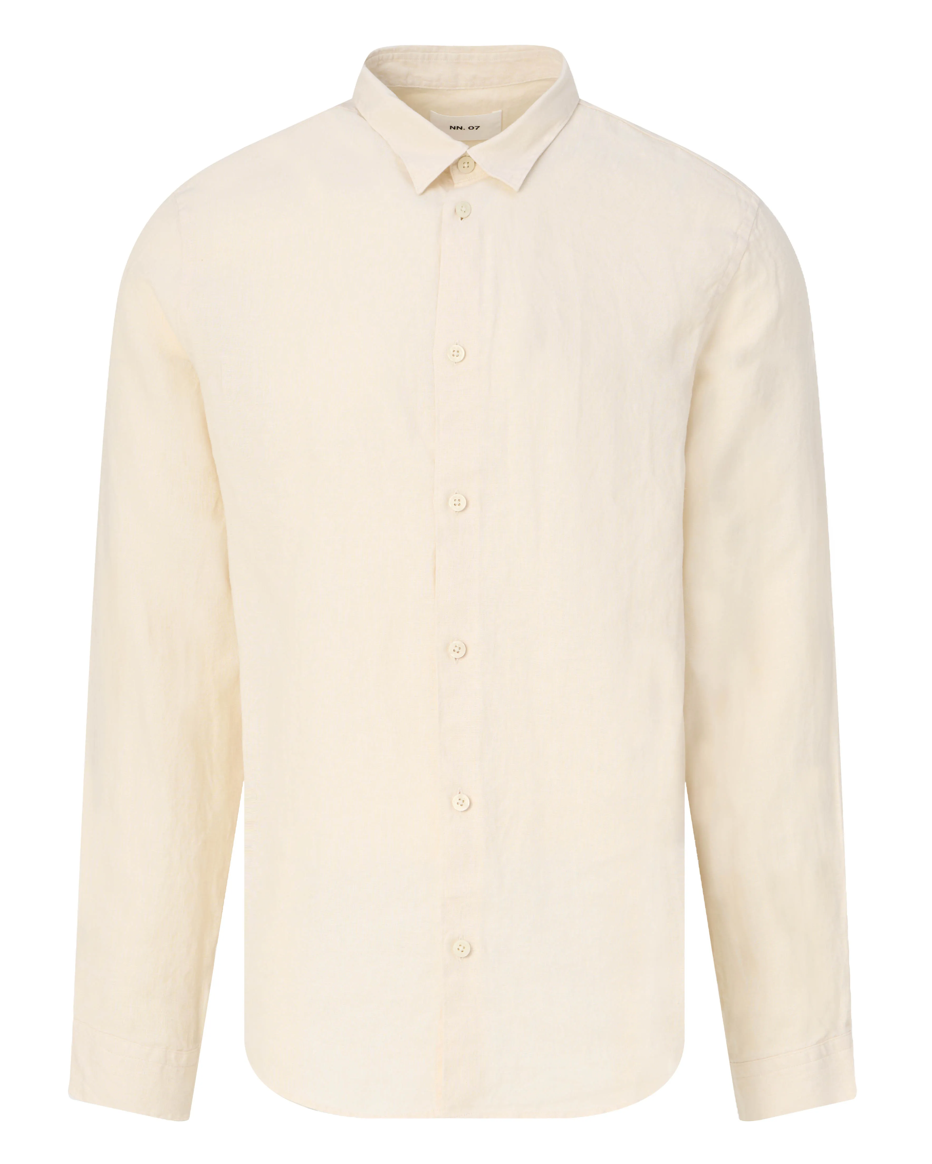 NN07 Enzo Casual Overhemd LM Ecru 099758-001-L