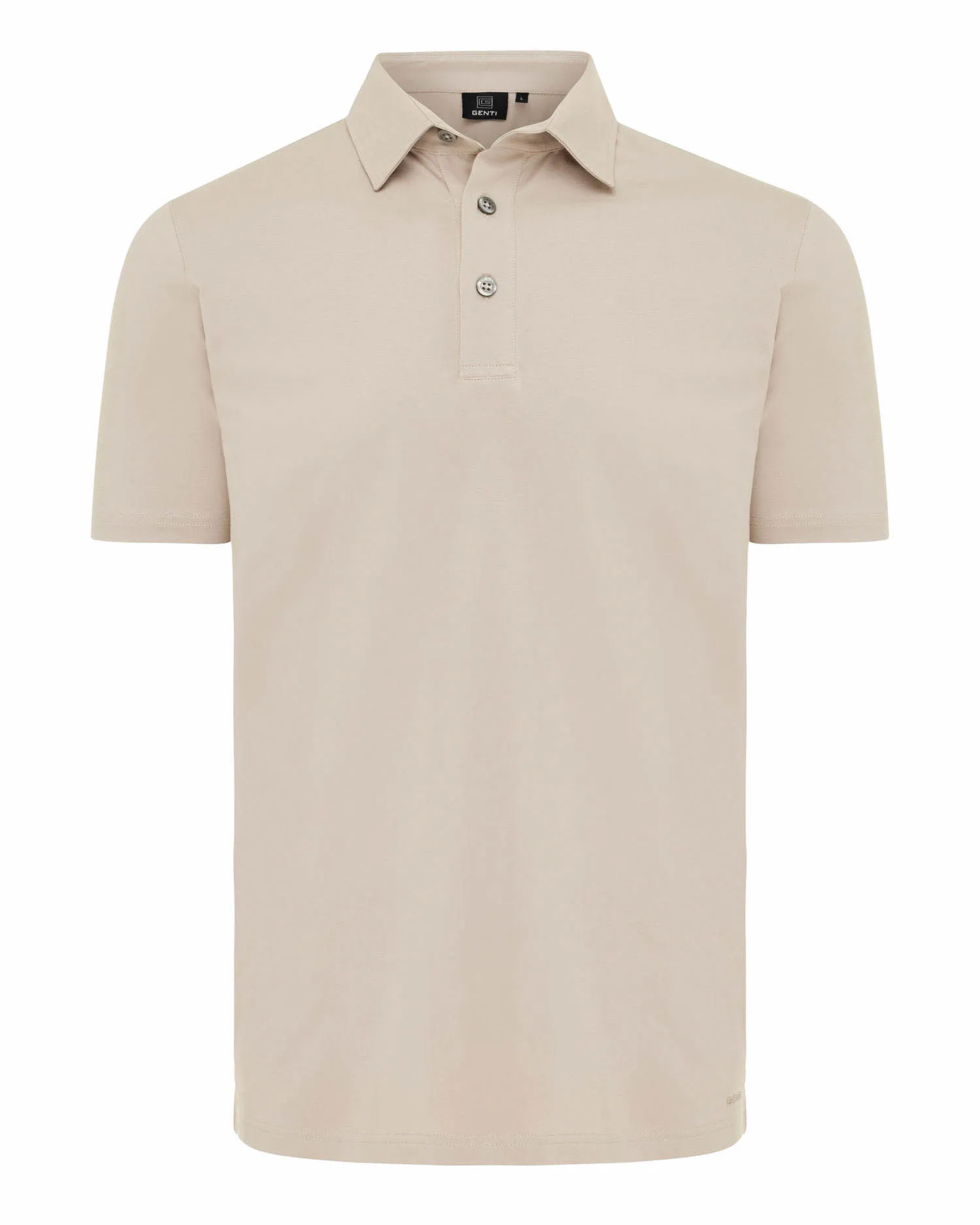 Genti Polo KM Beige 099801-001-L