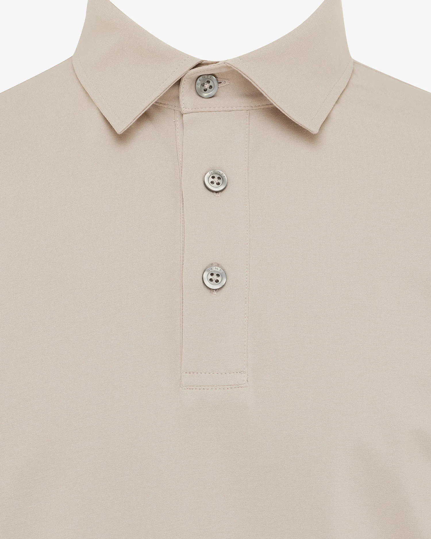Genti Polo KM Beige 099801-001-L