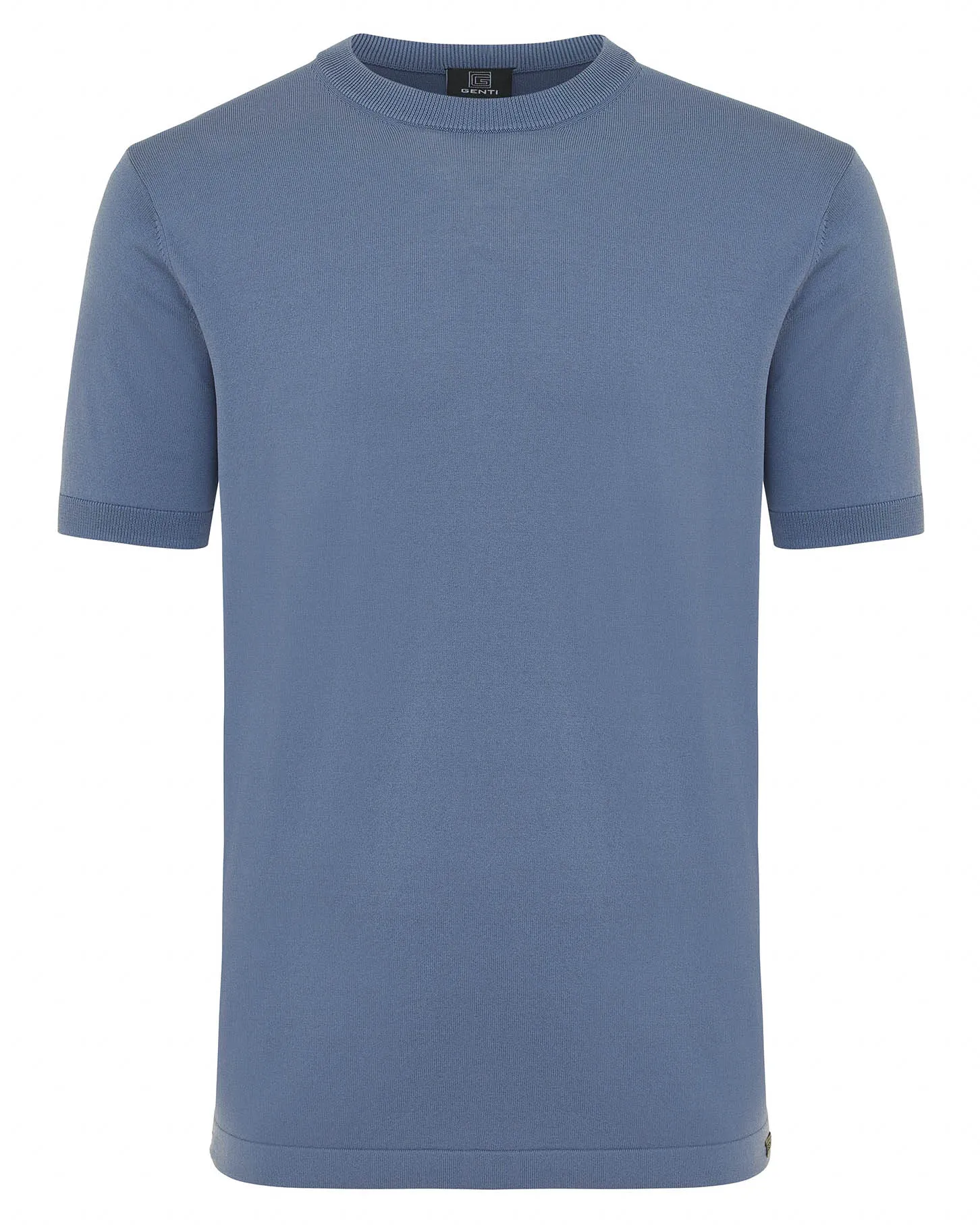 Genti T-shirt KM Blauw 099805-001-L