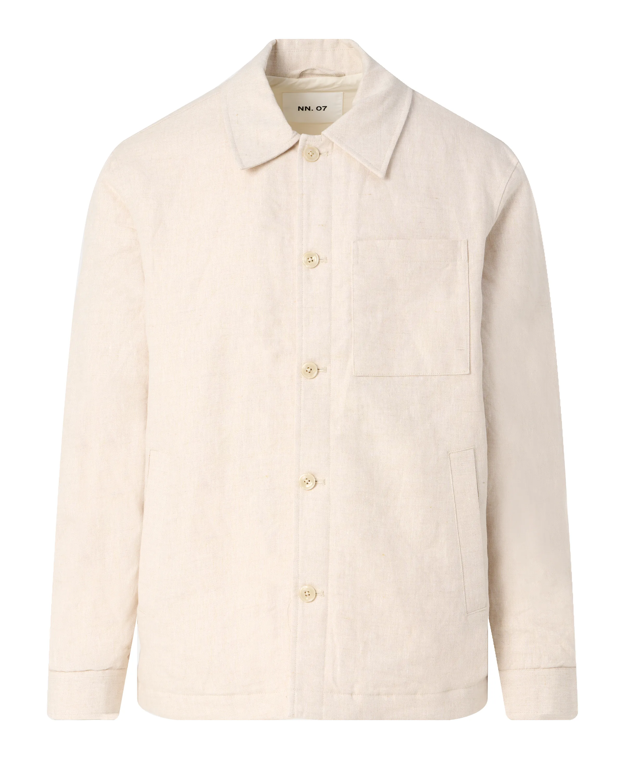 NN07 Cafu Overshirt Ecru 099898-001-L